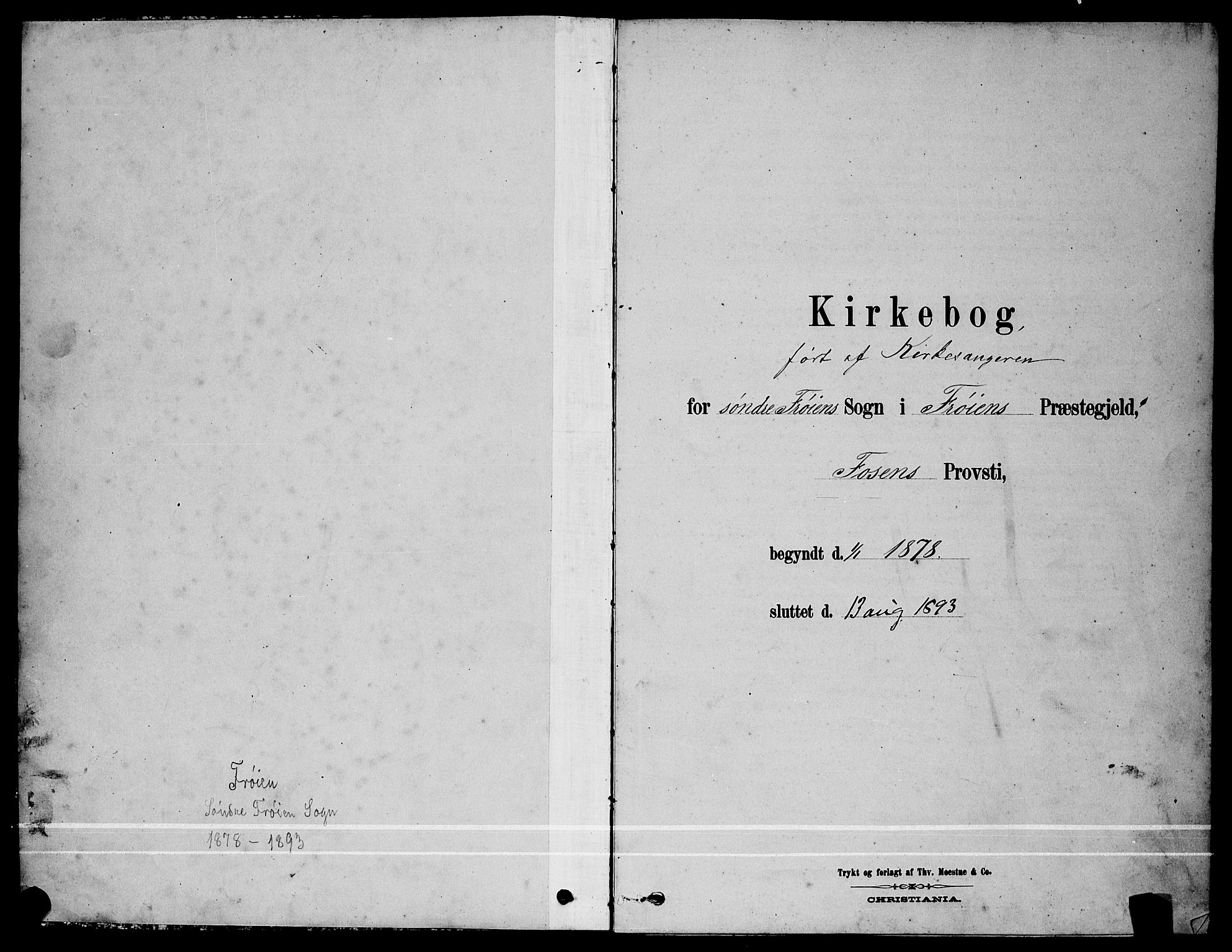 Ministerialprotokoller, klokkerbøker og fødselsregistre - Sør-Trøndelag, SAT/A-1456/641/L0597: Parish register (copy) no. 641C01, 1878-1893