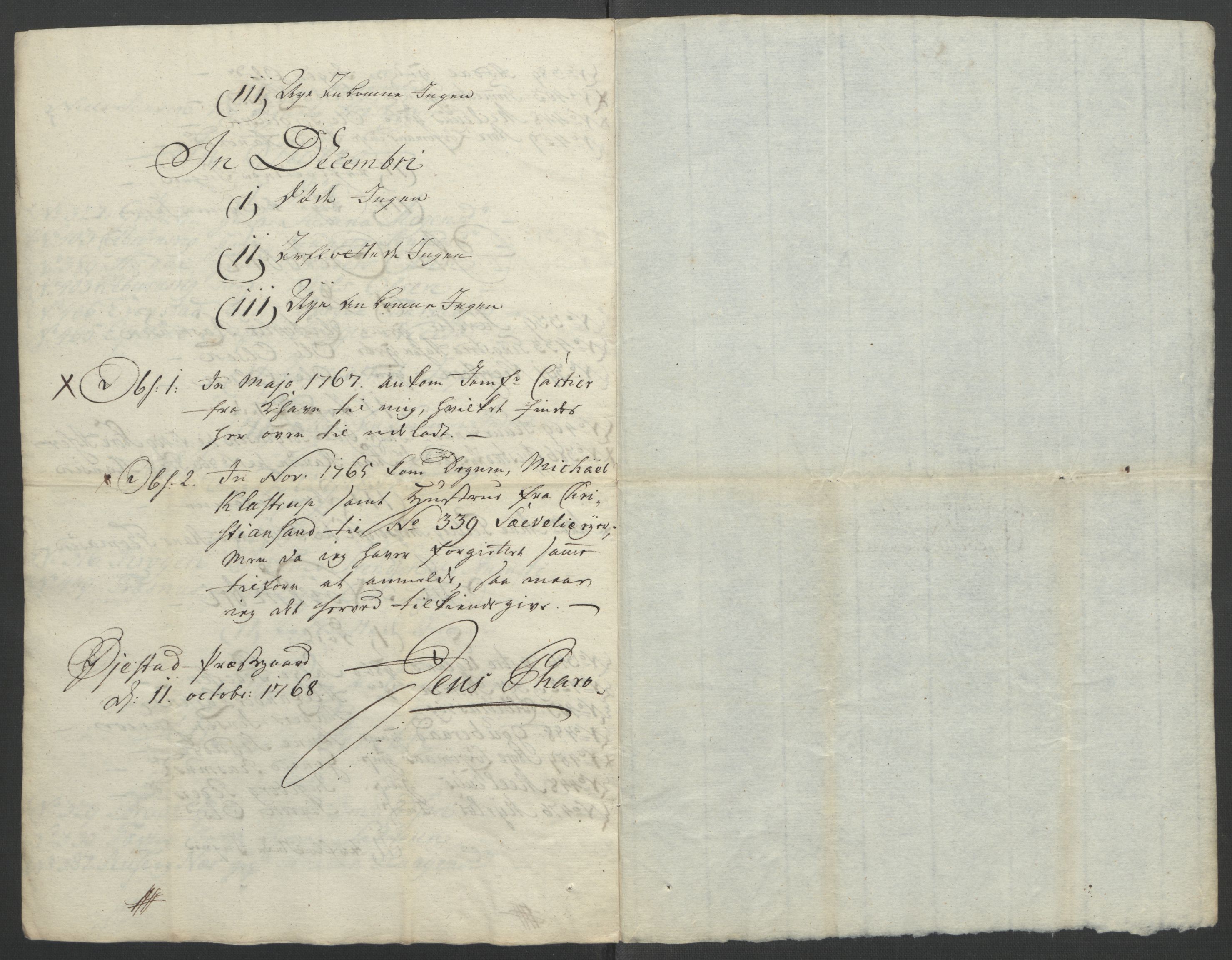 Rentekammeret inntil 1814, Reviderte regnskaper, Fogderegnskap, AV/RA-EA-4092/R39/L2424: Ekstraskatten Nedenes, 1762-1767, p. 389