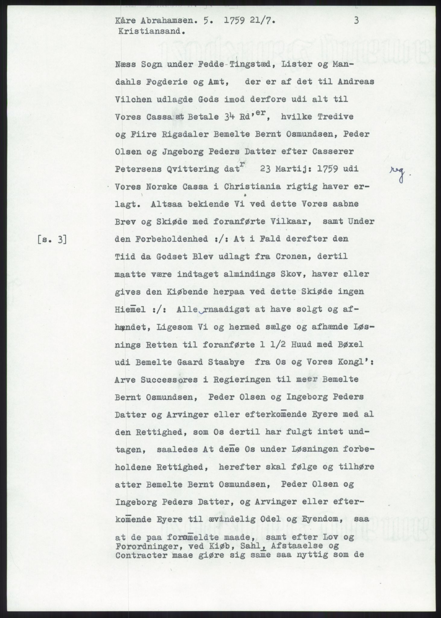 Samlinger til kildeutgivelse, Diplomavskriftsamlingen, RA/EA-4053/H/Ha, p. 499