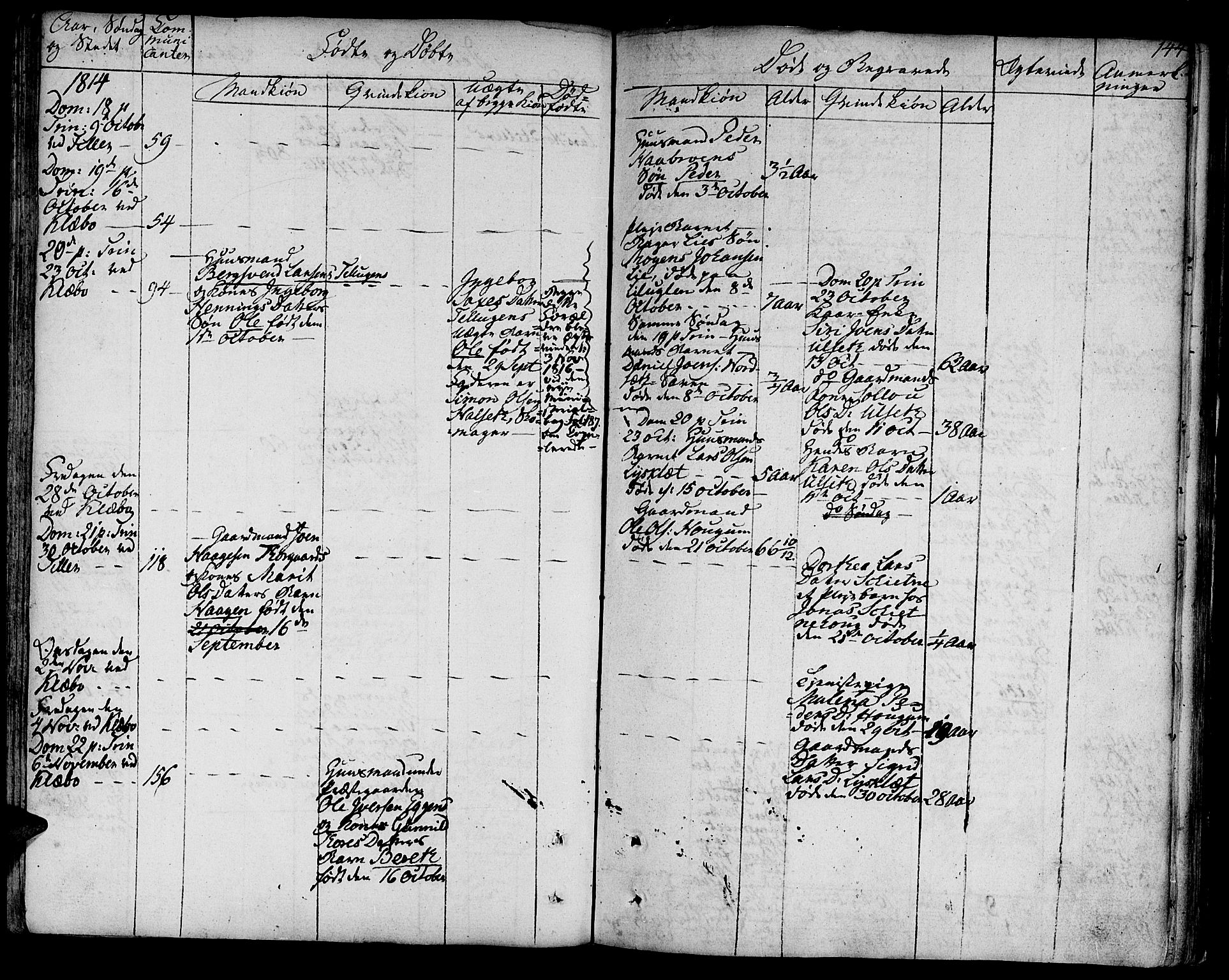 Ministerialprotokoller, klokkerbøker og fødselsregistre - Sør-Trøndelag, AV/SAT-A-1456/618/L0438: Parish register (official) no. 618A03, 1783-1815, p. 144