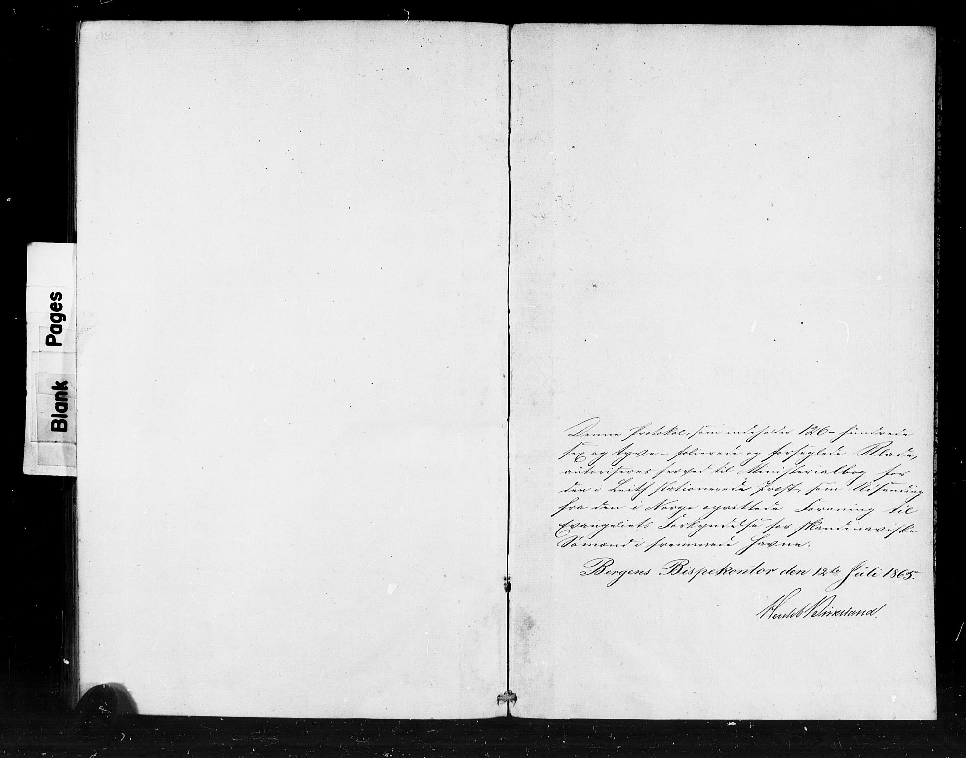 Den norske sjømannsmisjon i utlandet/Skotske havner (Leith, Glasgow), SAB/SAB/PA-0100/H/Ha/Haa/L0001: Parish register (official) no. A 1, 1865-1880