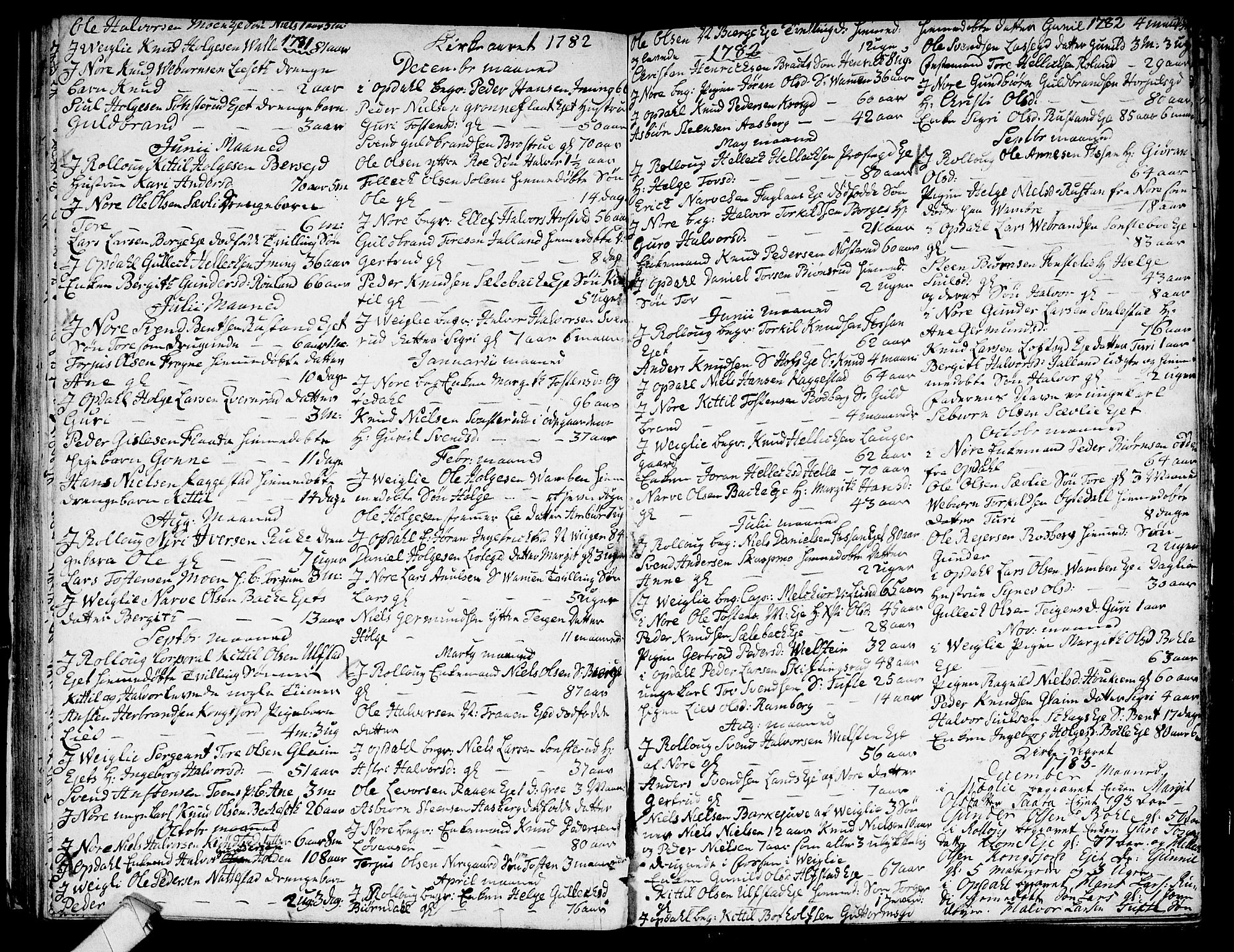 Rollag kirkebøker, AV/SAKO-A-240/F/Fa/L0004: Parish register (official) no. I 4, 1778-1792, p. 73