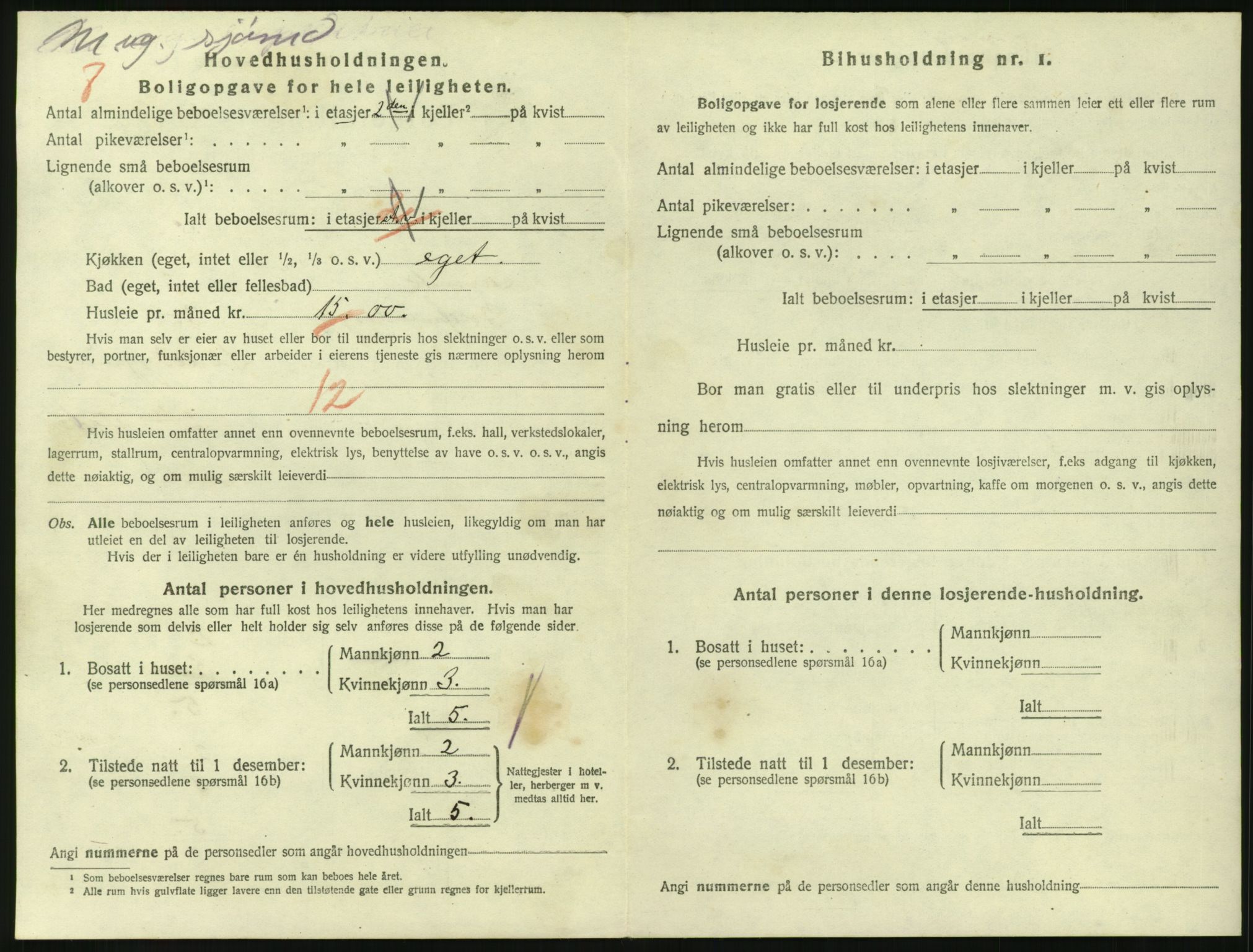 SAKO, 1920 census for Larvik, 1920, p. 3755