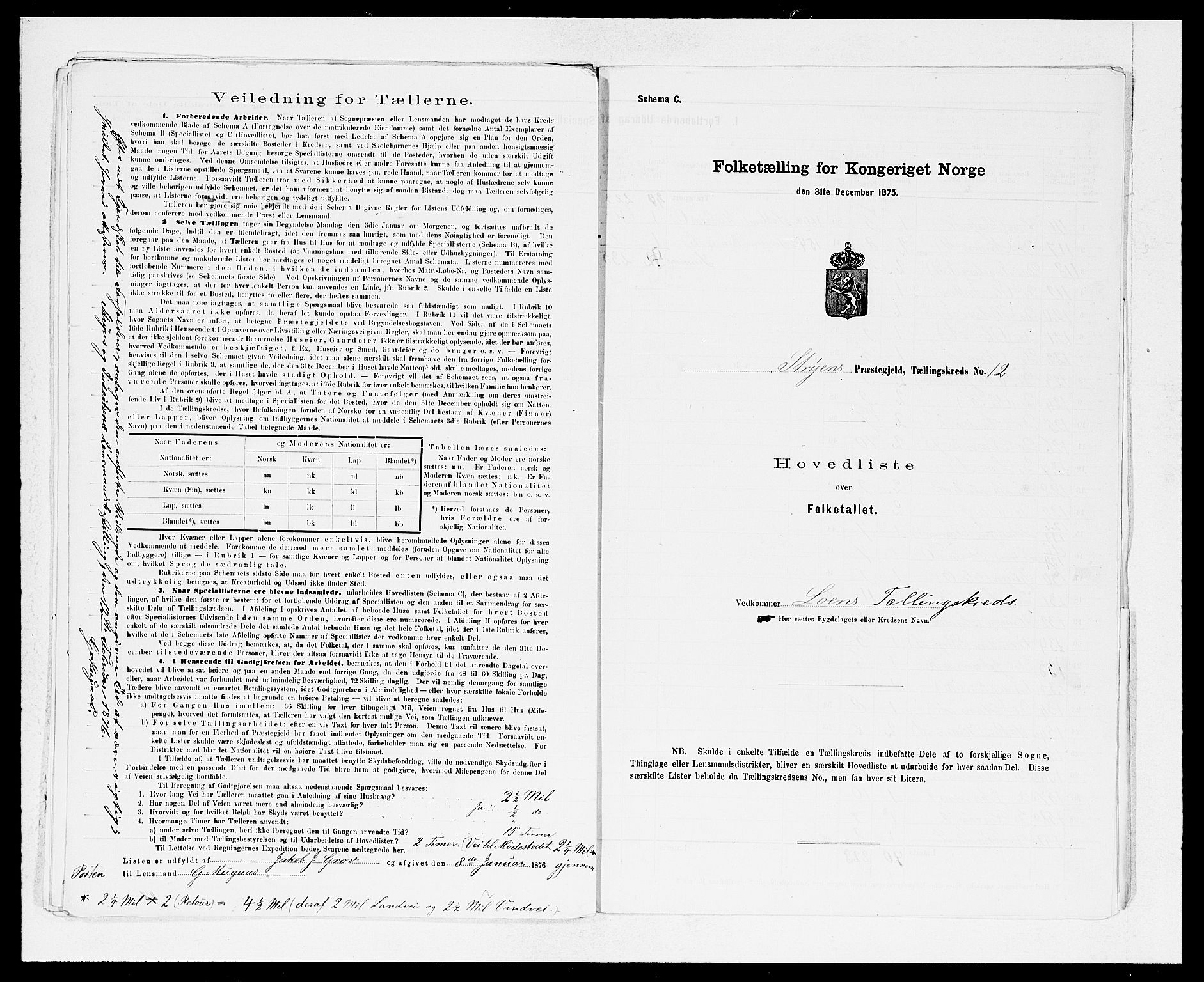 SAB, 1875 Census for 1448P Stryn, 1875, p. 29