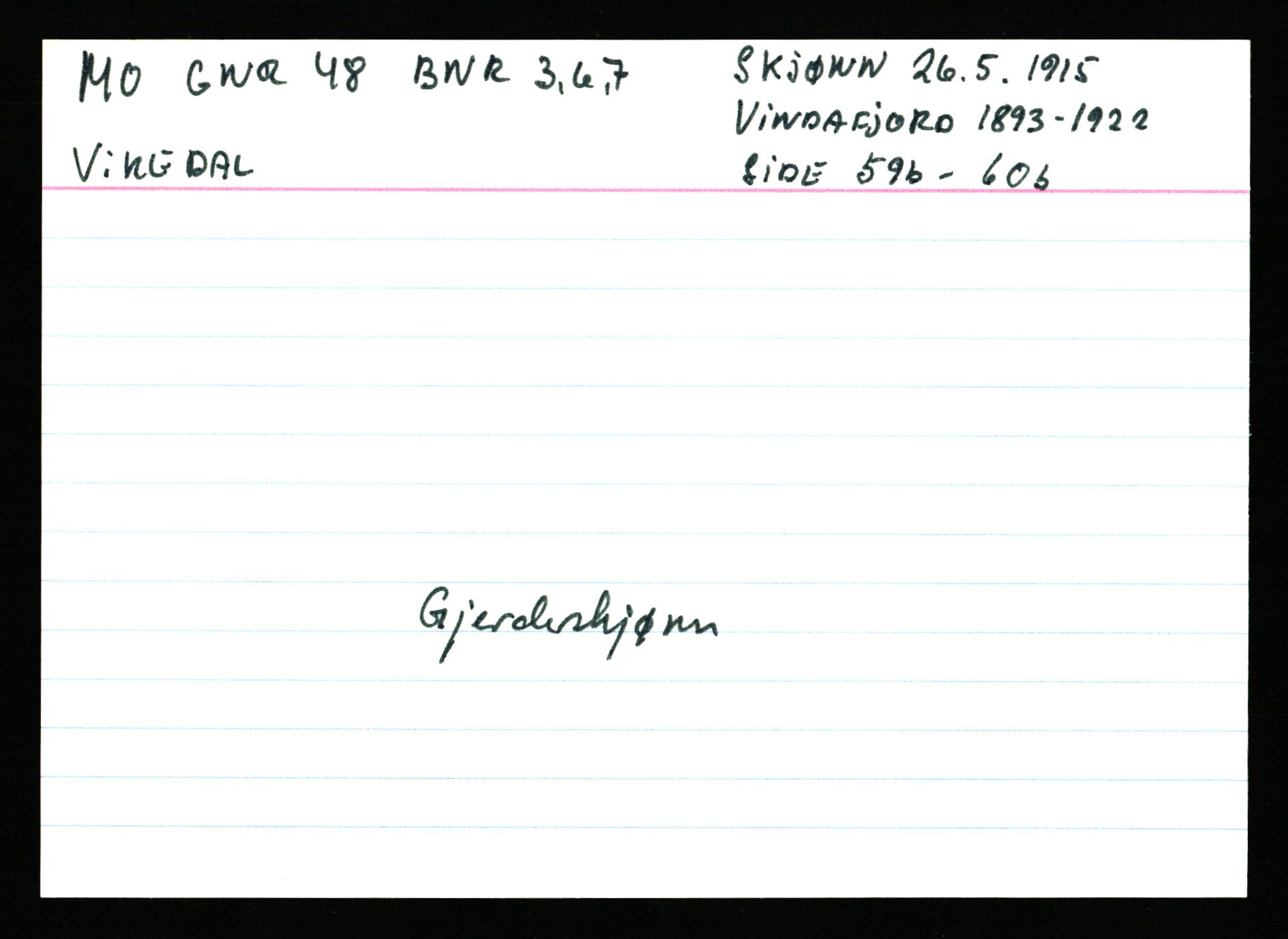 Statsarkivet i Stavanger, AV/SAST-A-101971/03/Y/Ym/L0039: Åstedskort sortert etter gårdsnavn: Mo - Myglebostad, 1600-1950, p. 46