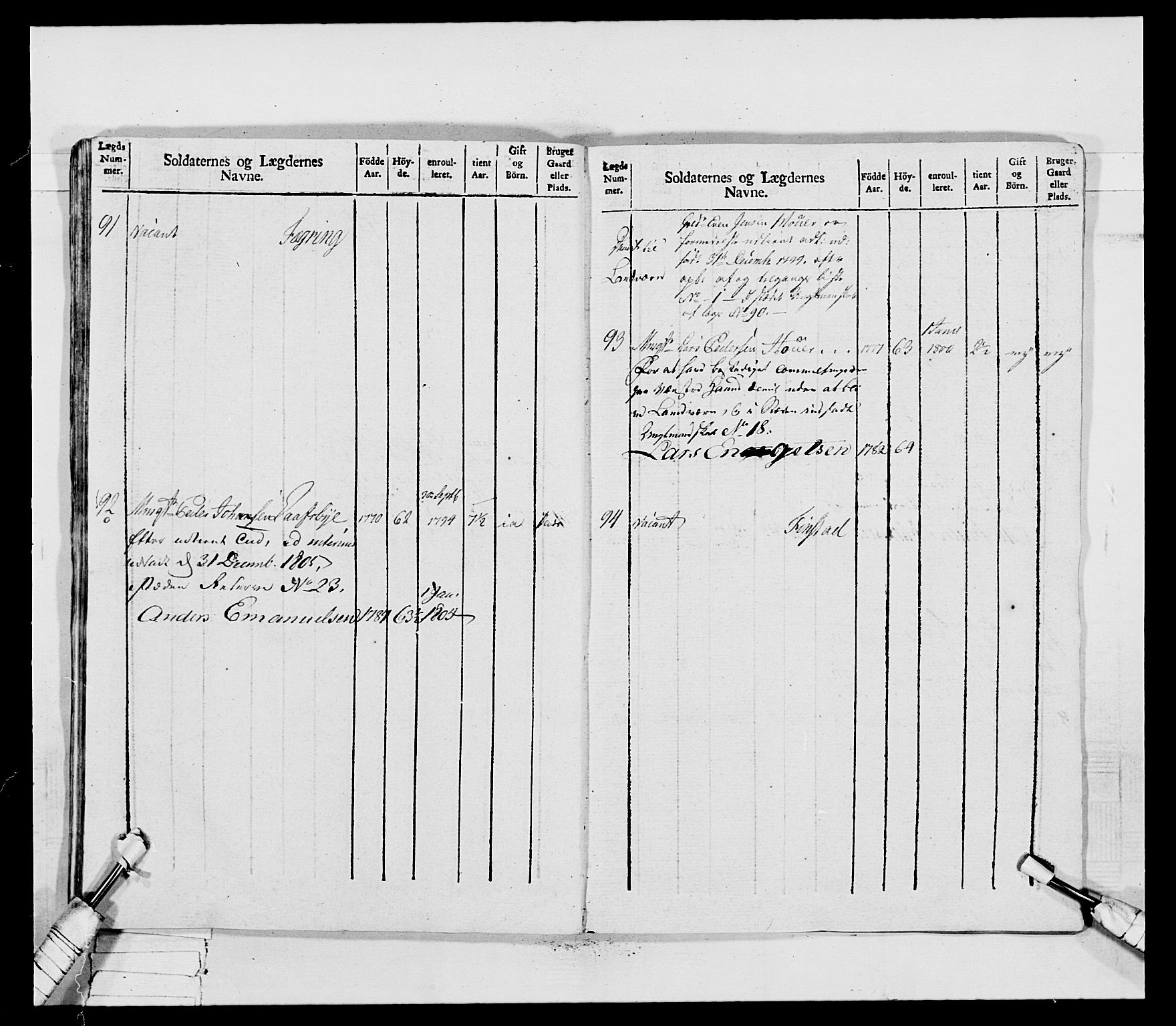 Generalitets- og kommissariatskollegiet, Det kongelige norske kommissariatskollegium, AV/RA-EA-5420/E/Eh/L0031b: Nordafjelske gevorbne infanteriregiment, 1802, p. 399