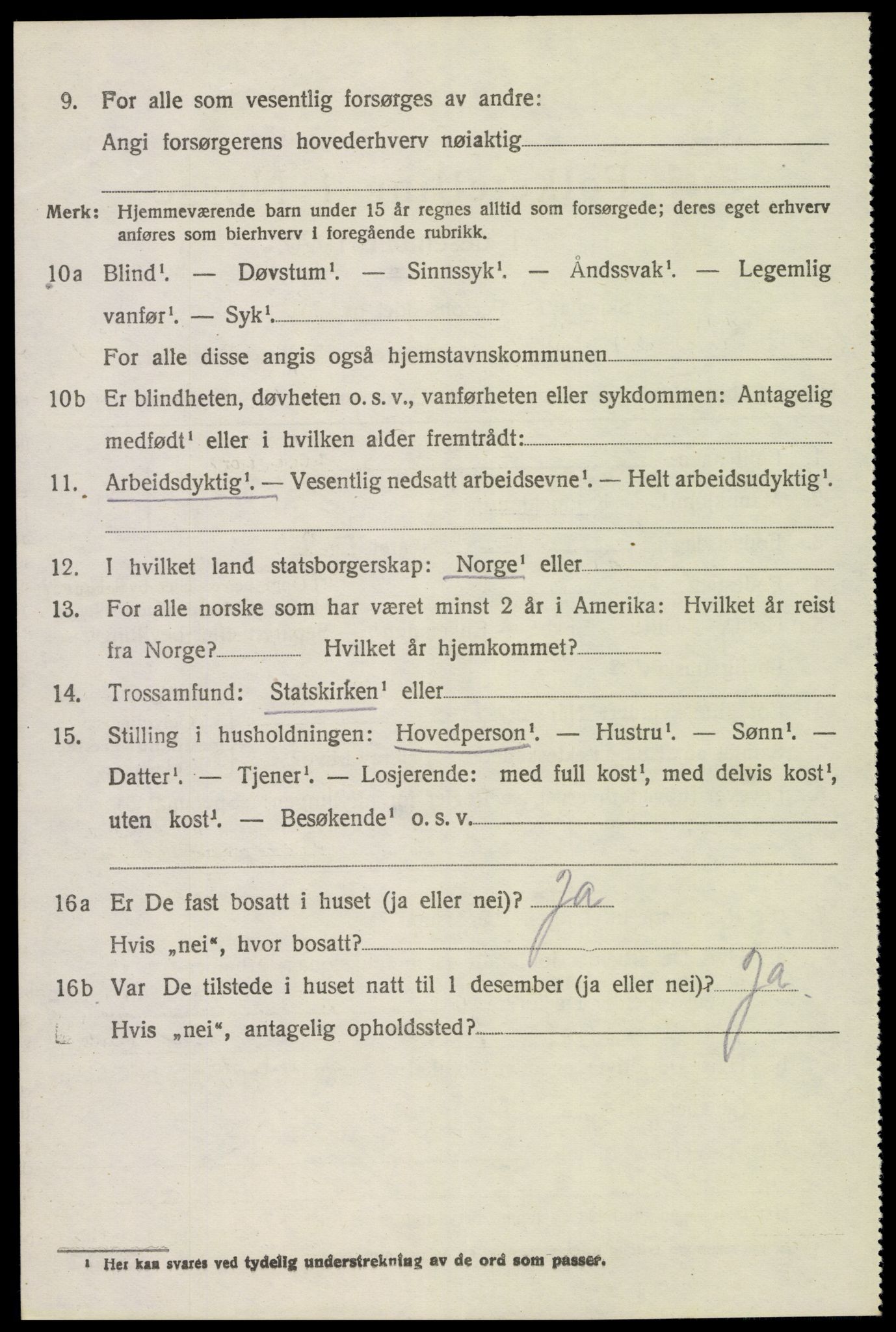 SAH, 1920 census for Ringsaker, 1920, p. 28545