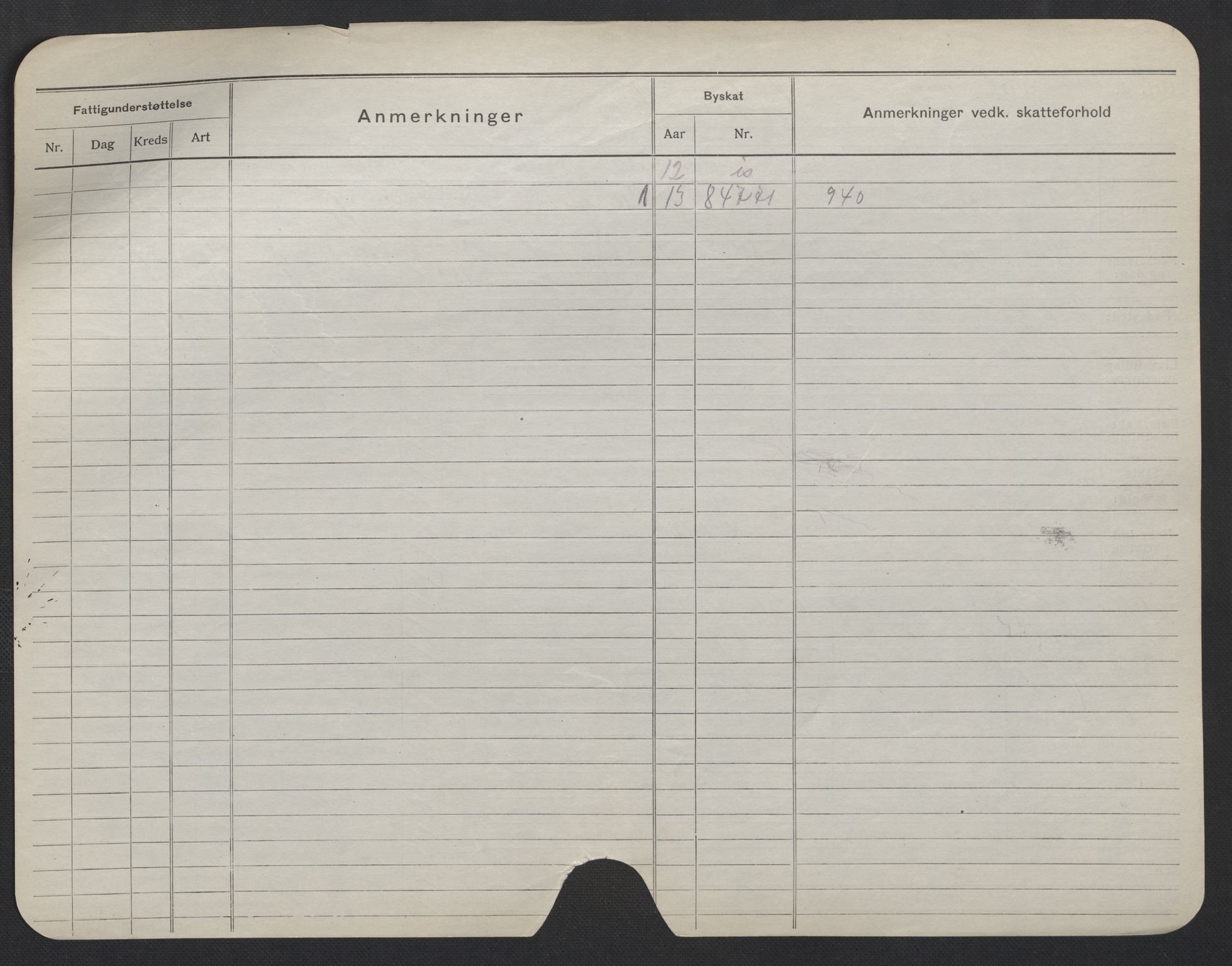 Oslo folkeregister, Registerkort, AV/SAO-A-11715/F/Fa/Fac/L0006: Menn, 1906-1914, p. 223b