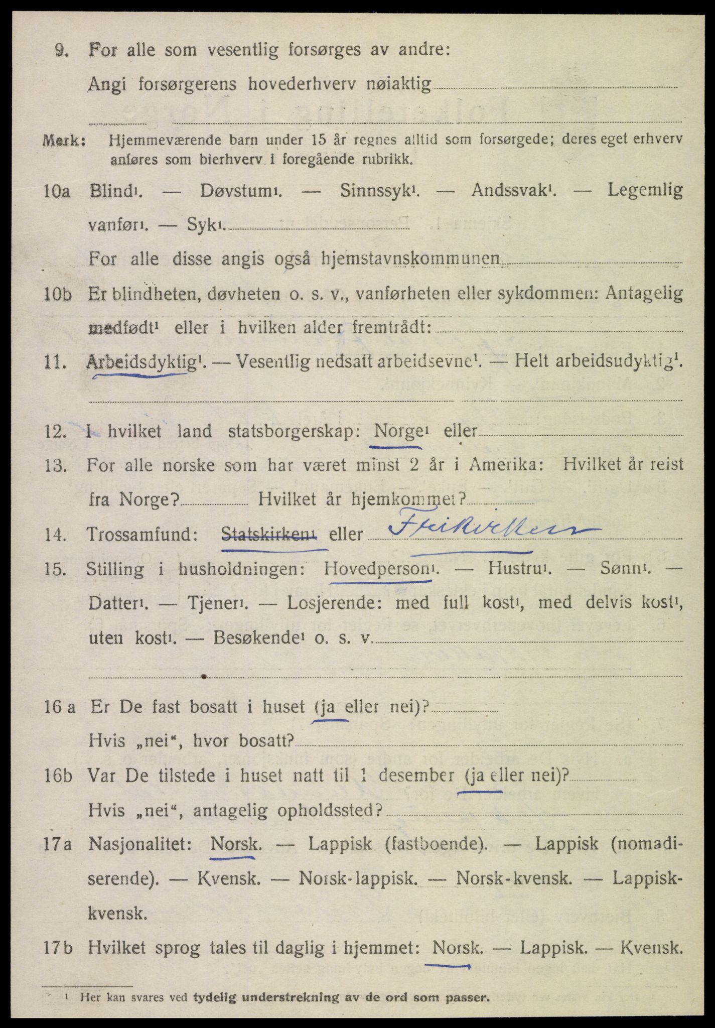 SAT, 1920 census for Inderøy, 1920, p. 1800