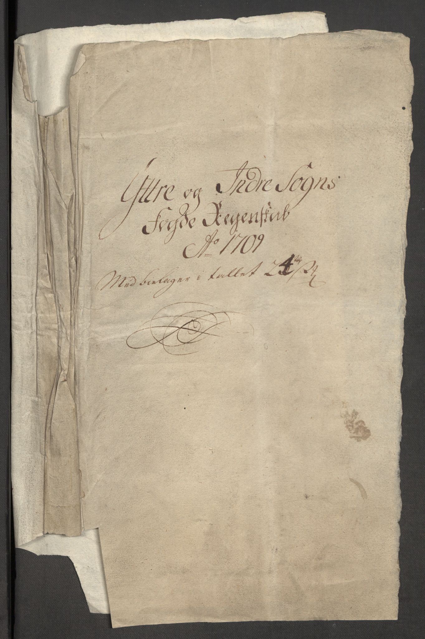 Rentekammeret inntil 1814, Reviderte regnskaper, Fogderegnskap, AV/RA-EA-4092/R52/L3316: Fogderegnskap Sogn, 1709-1710, p. 3