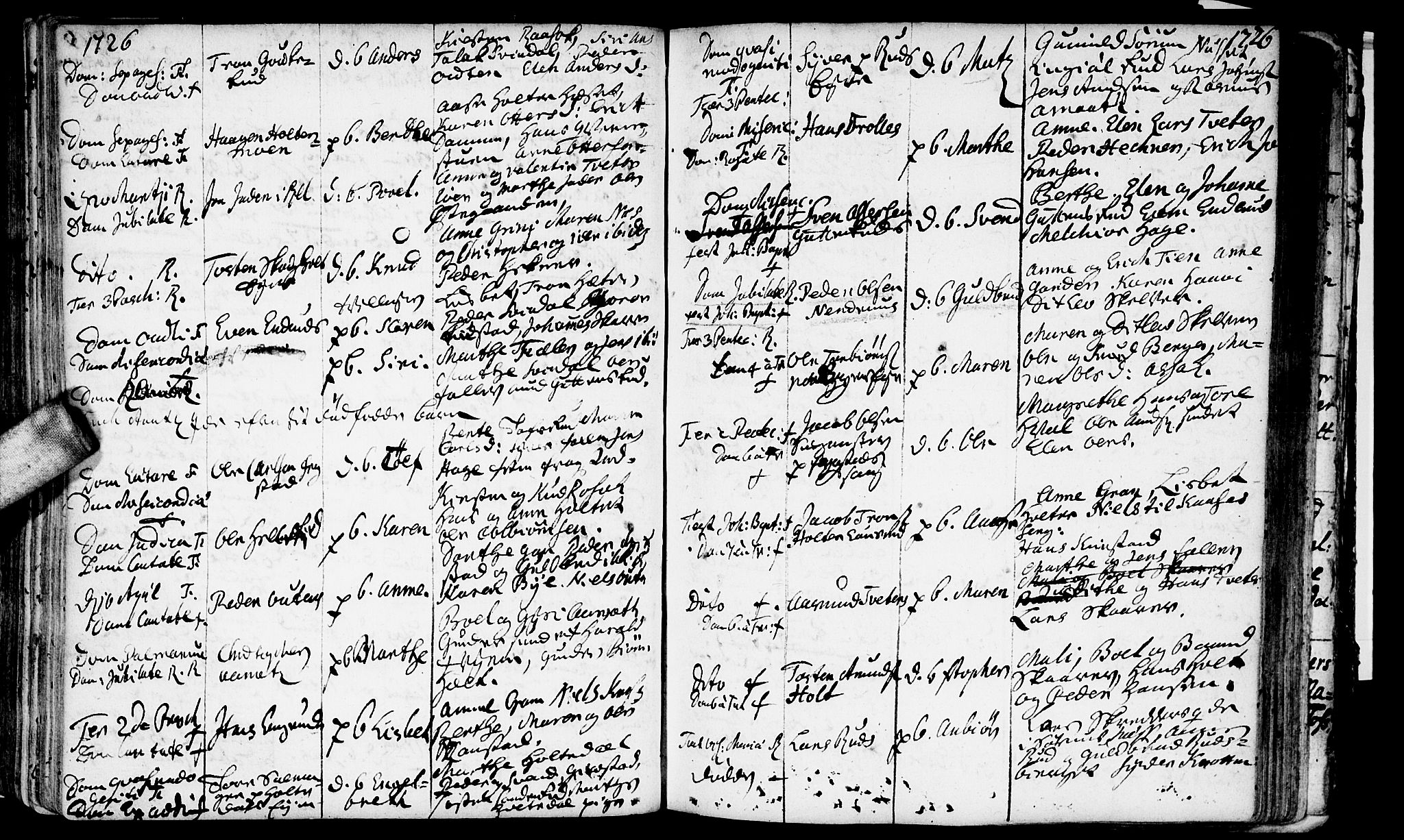 Fet prestekontor Kirkebøker, AV/SAO-A-10370a/F/Fa/L0001: Parish register (official) no. I 1, 1716-1751, p. 75