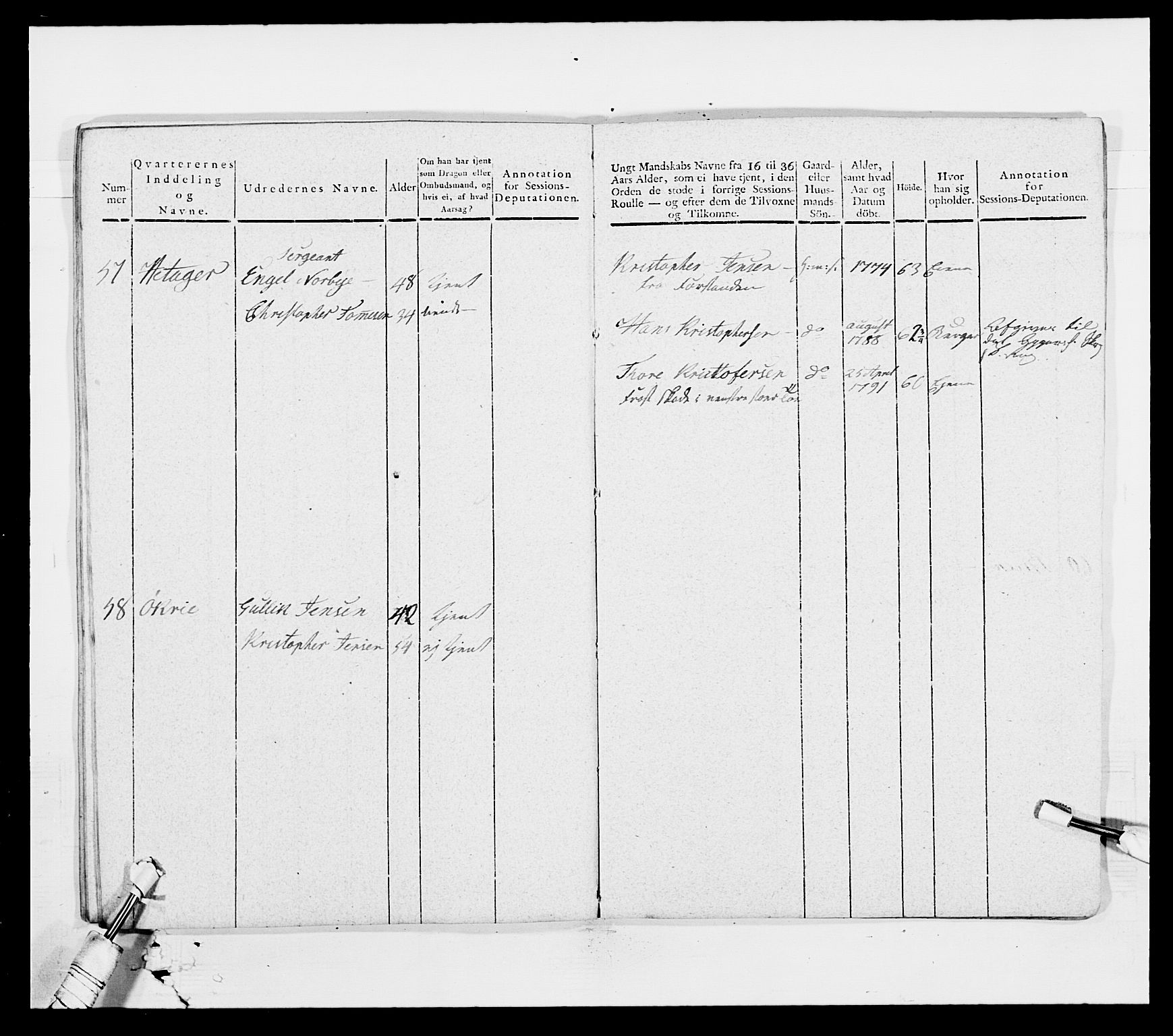 Generalitets- og kommissariatskollegiet, Det kongelige norske kommissariatskollegium, AV/RA-EA-5420/E/Eh/L0003: 1. Sønnafjelske dragonregiment, 1767-1812, p. 720