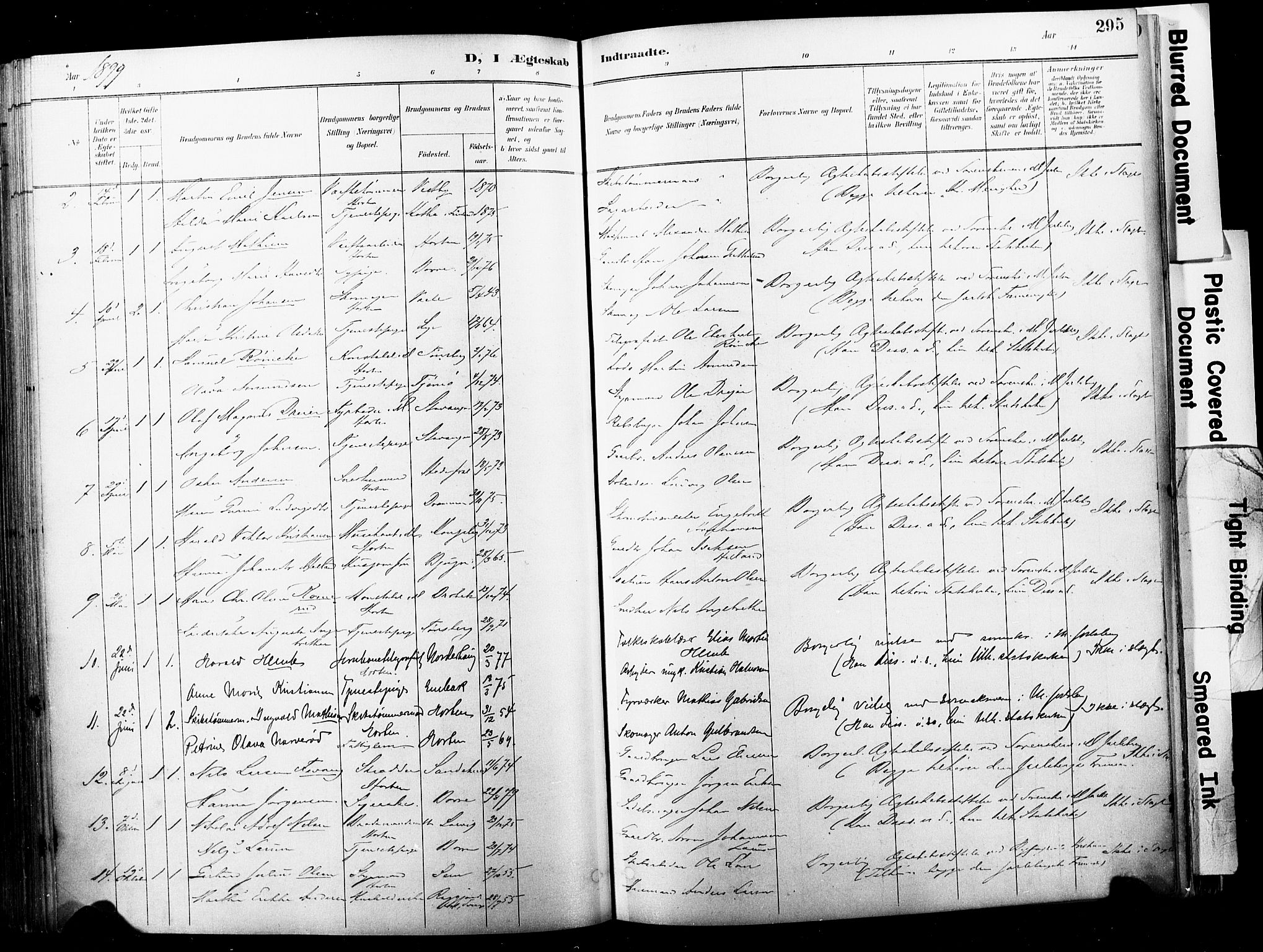 Horten kirkebøker, AV/SAKO-A-348/F/Fa/L0005: Parish register (official) no. 5, 1896-1904, p. 295