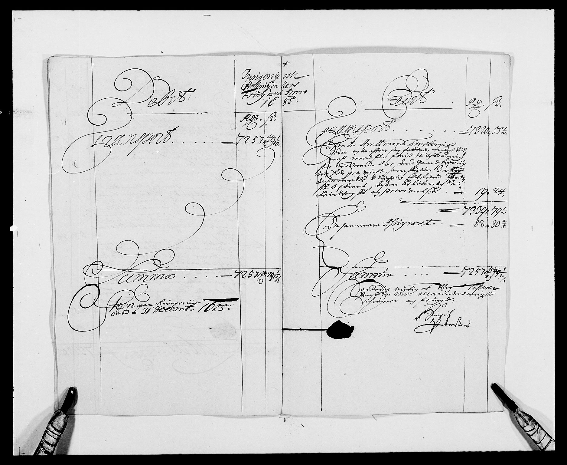 Rentekammeret inntil 1814, Reviderte regnskaper, Fogderegnskap, AV/RA-EA-4092/R21/L1446: Fogderegnskap Ringerike og Hallingdal, 1683-1686, p. 289