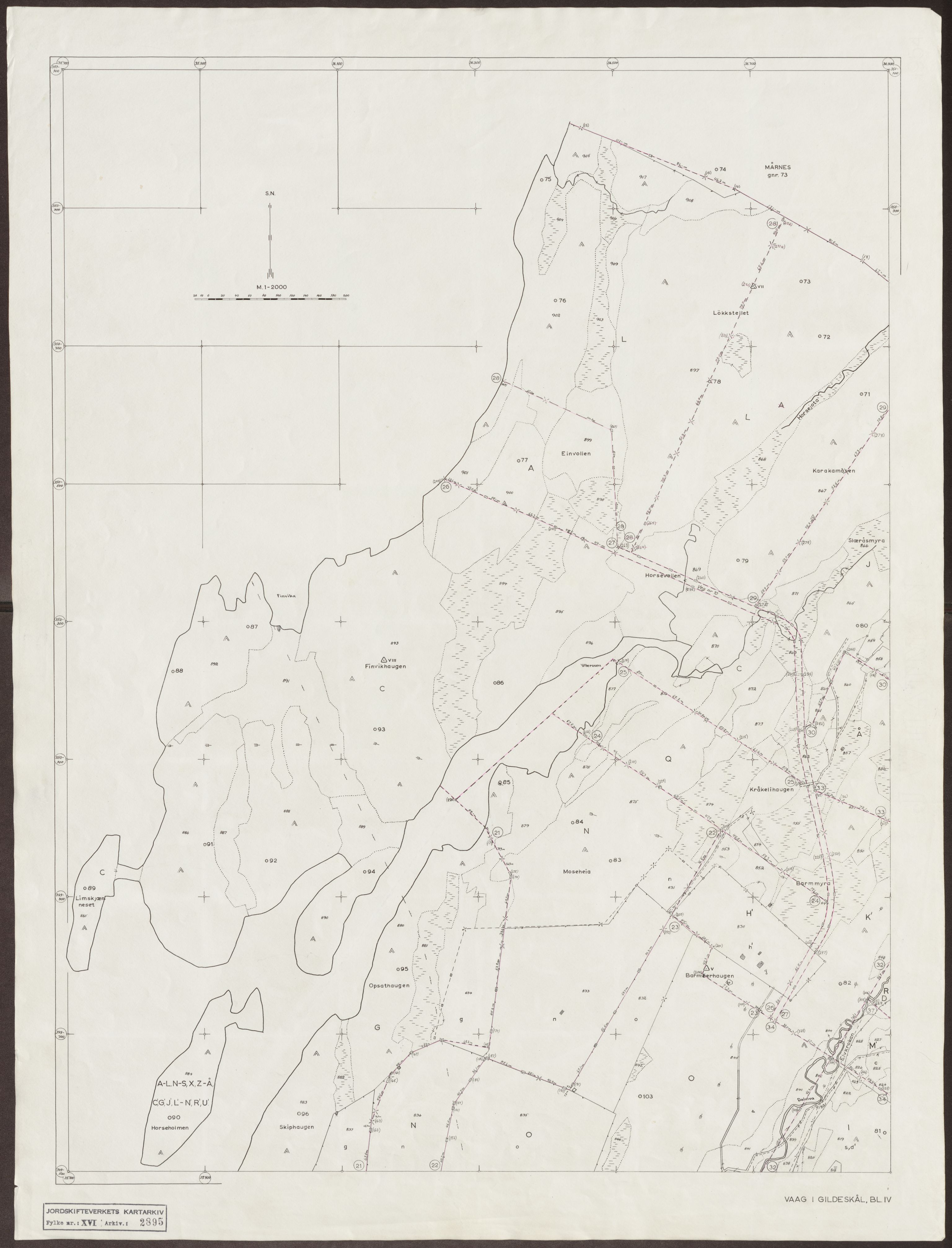 Jordskifteverkets kartarkiv, AV/RA-S-3929/T, 1859-1988, p. 3762