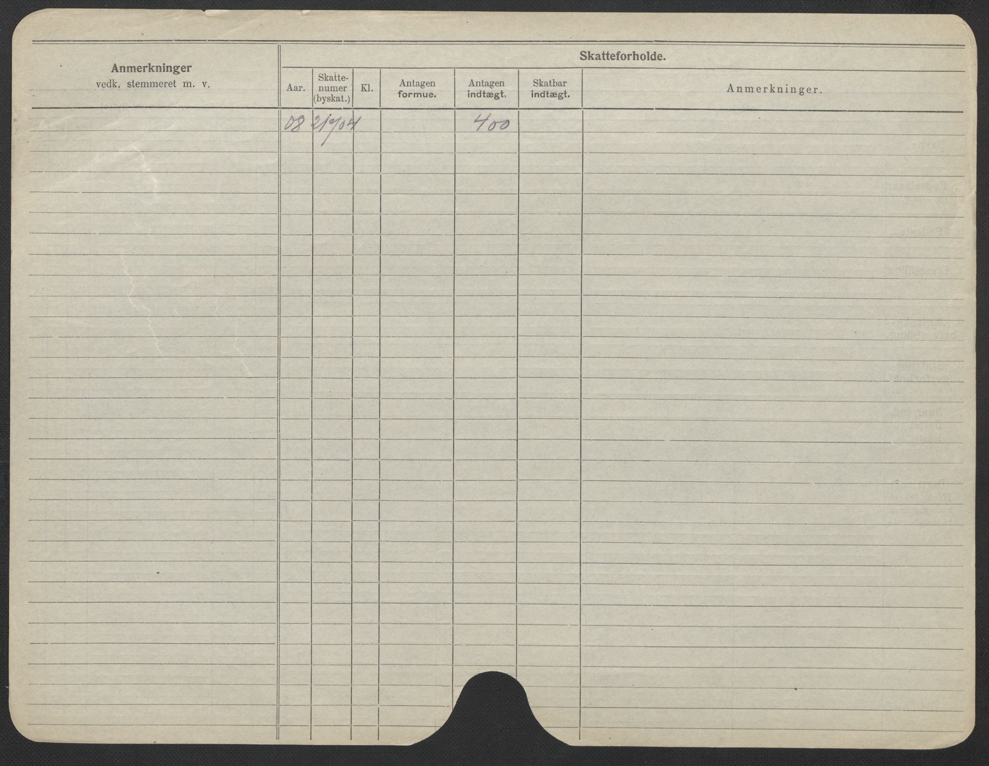 Oslo folkeregister, Registerkort, AV/SAO-A-11715/F/Fa/Fac/L0024: Kvinner, 1906-1914, p. 353b