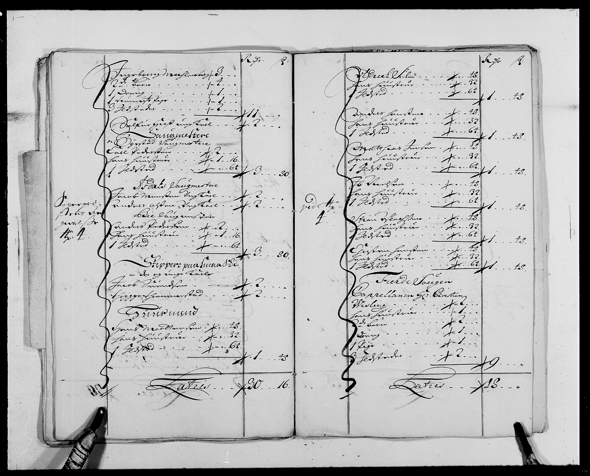 Rentekammeret inntil 1814, Reviderte regnskaper, Fogderegnskap, RA/EA-4092/R39/L2311: Fogderegnskap Nedenes, 1690-1692, p. 256