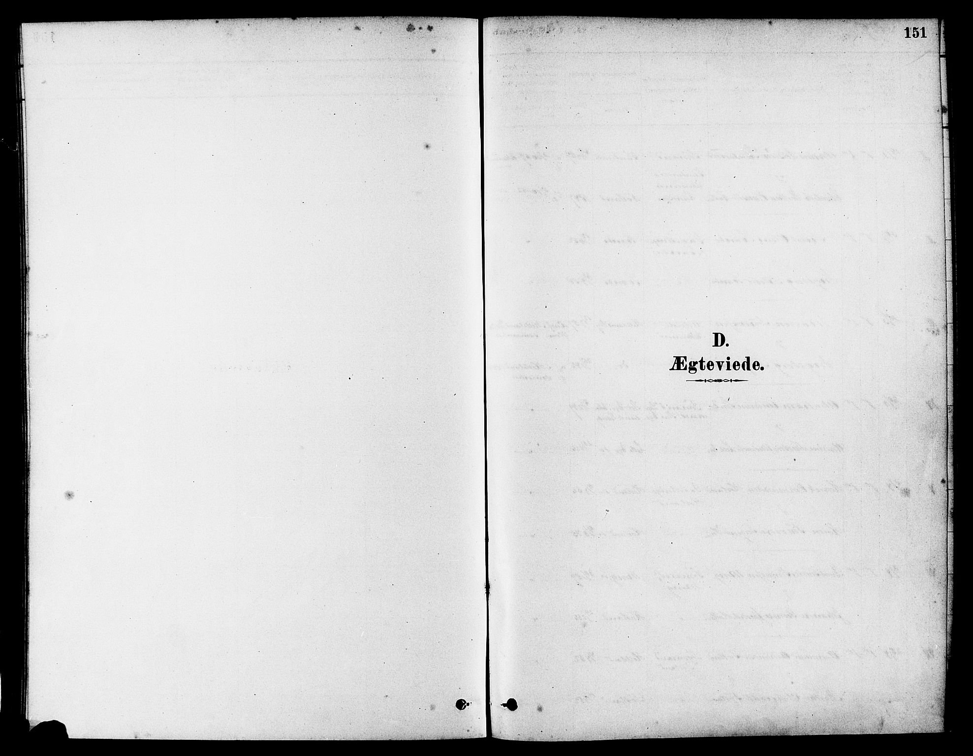 Eigersund sokneprestkontor, SAST/A-101807/S08/L0017: Parish register (official) no. A 14, 1879-1892, p. 151