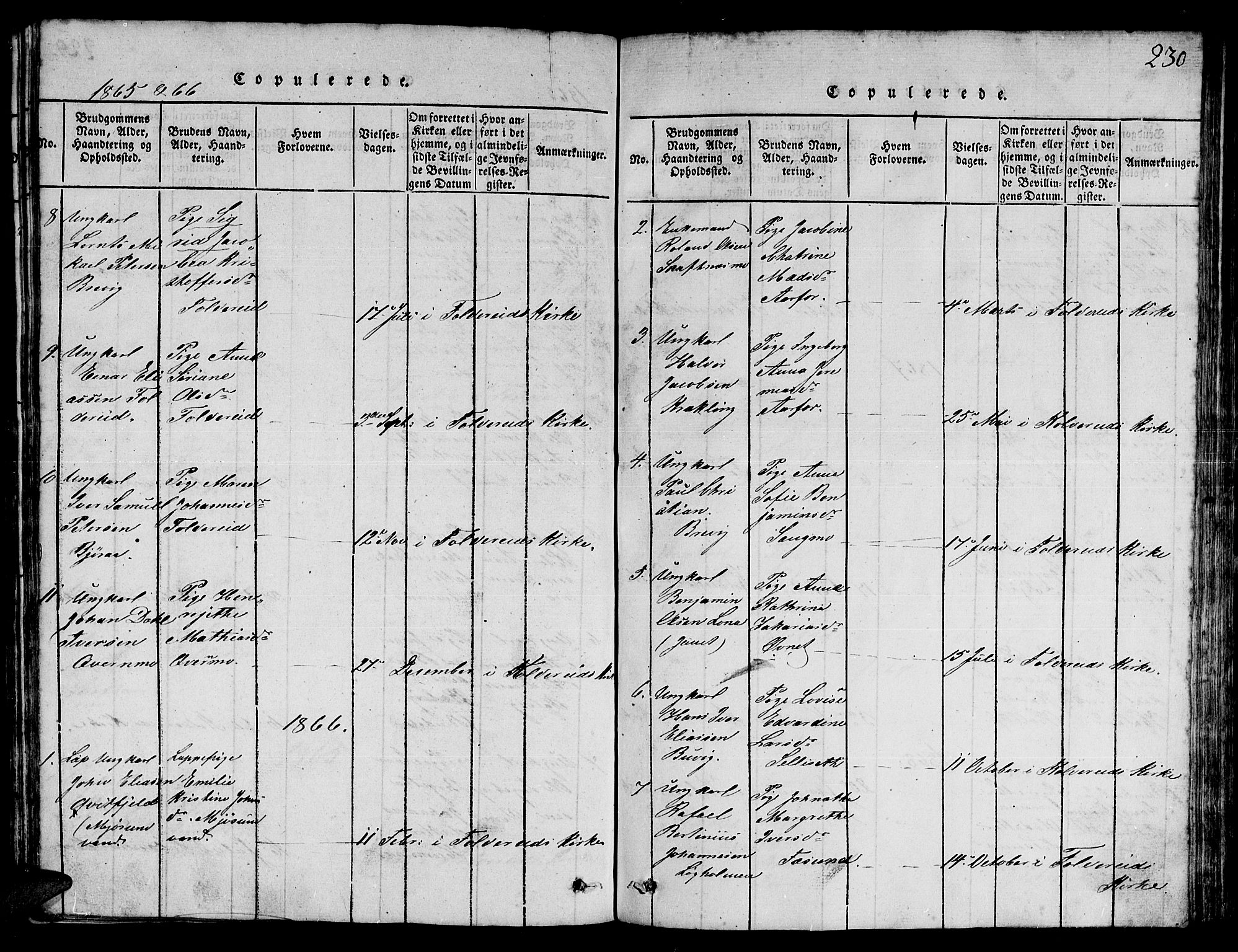 Ministerialprotokoller, klokkerbøker og fødselsregistre - Nord-Trøndelag, SAT/A-1458/780/L0648: Parish register (copy) no. 780C01 /3, 1815-1877, p. 230