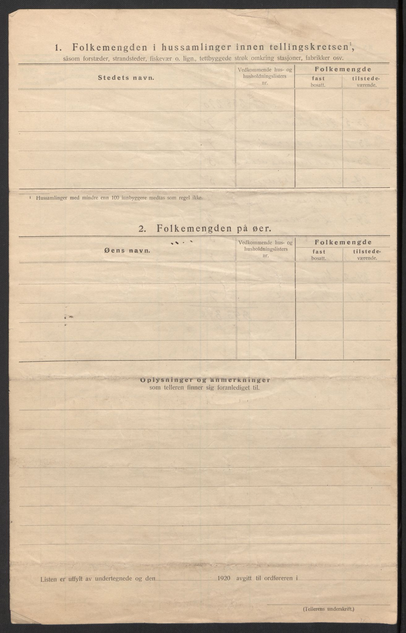 SAH, 1920 census for Vestre Gausdal, 1920, p. 26