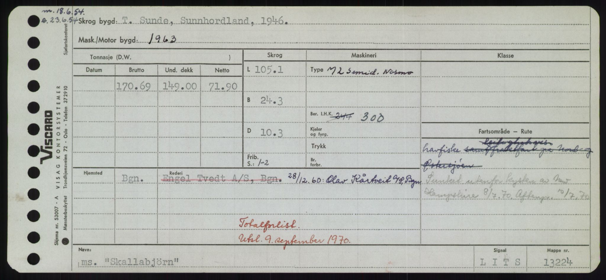 Sjøfartsdirektoratet med forløpere, Skipsmålingen, RA/S-1627/H/Hd/L0034: Fartøy, Sk-Slå, p. 35