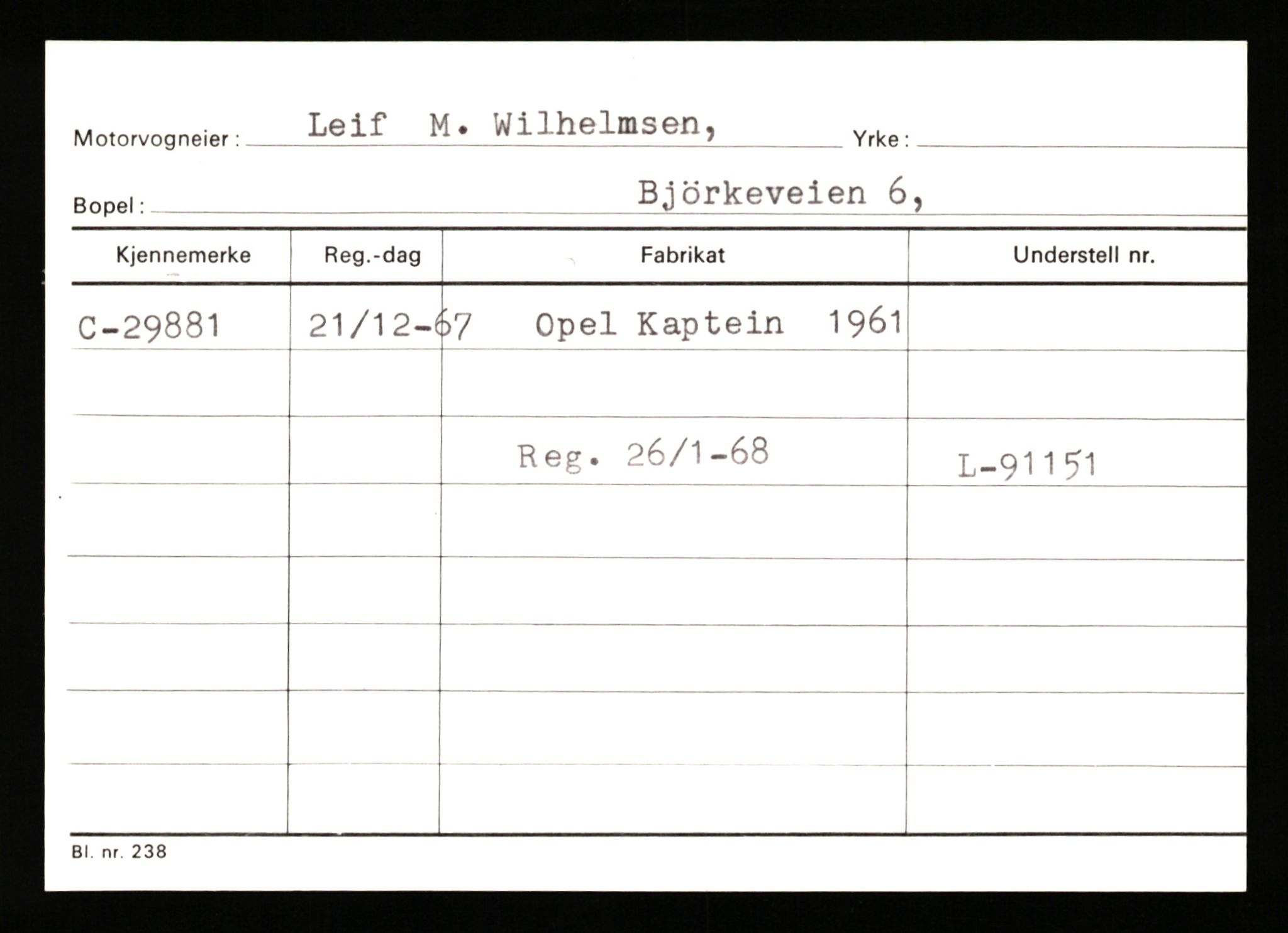 Stavanger trafikkstasjon, AV/SAST-A-101942/0/G/L0005: Registreringsnummer: 23000 - 34245, 1930-1971, p. 2123