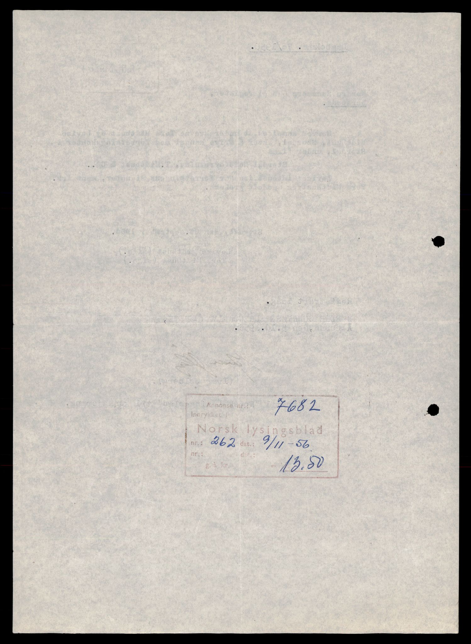 Nordre Sunnmøre sorenskriveri, SAT/A-0006/2/J/Jd/Jdb/L0008: Bilag. Enkeltmannsforetak, S-T, 1944-1990, p. 4