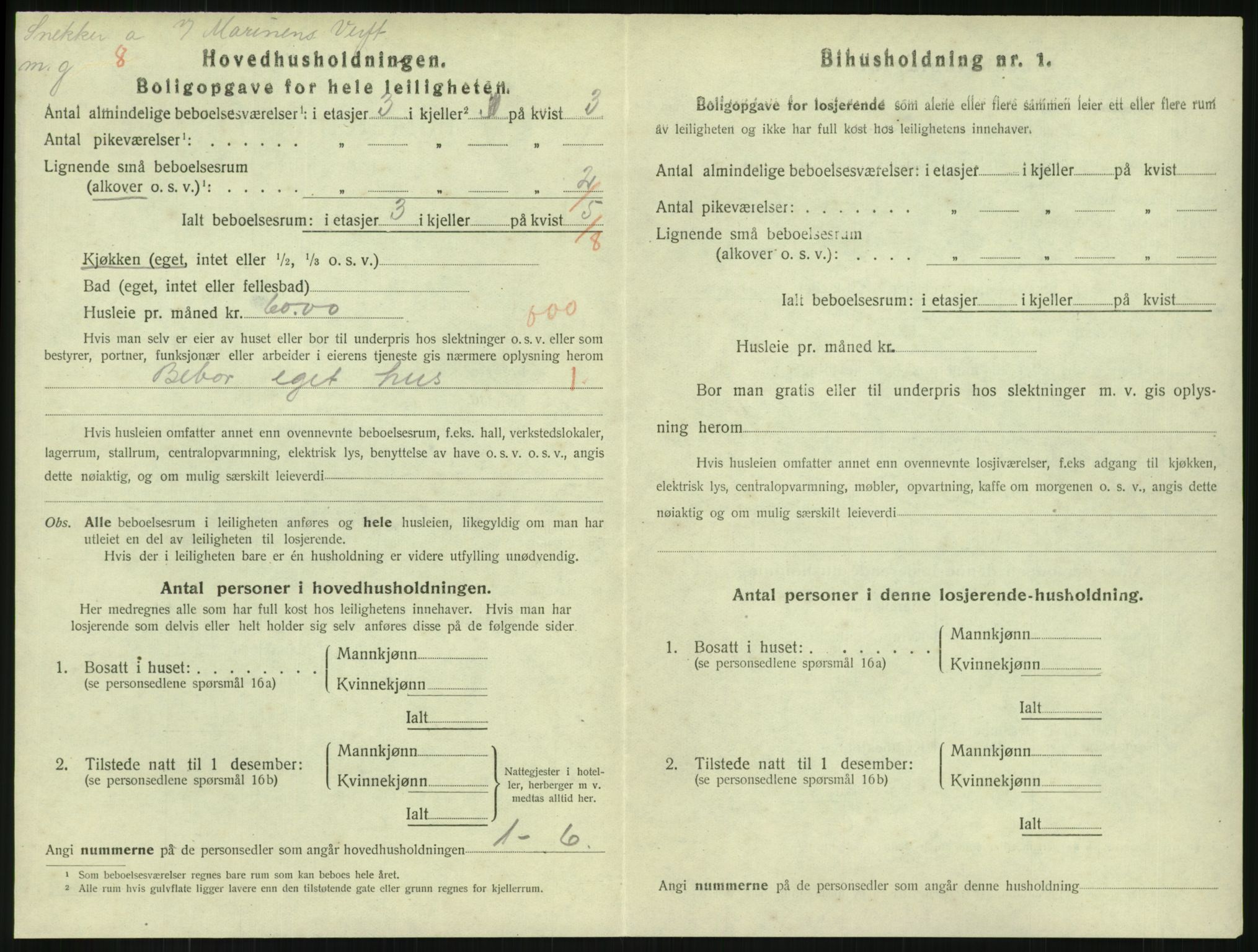 SAKO, 1920 census for Horten, 1920, p. 6546