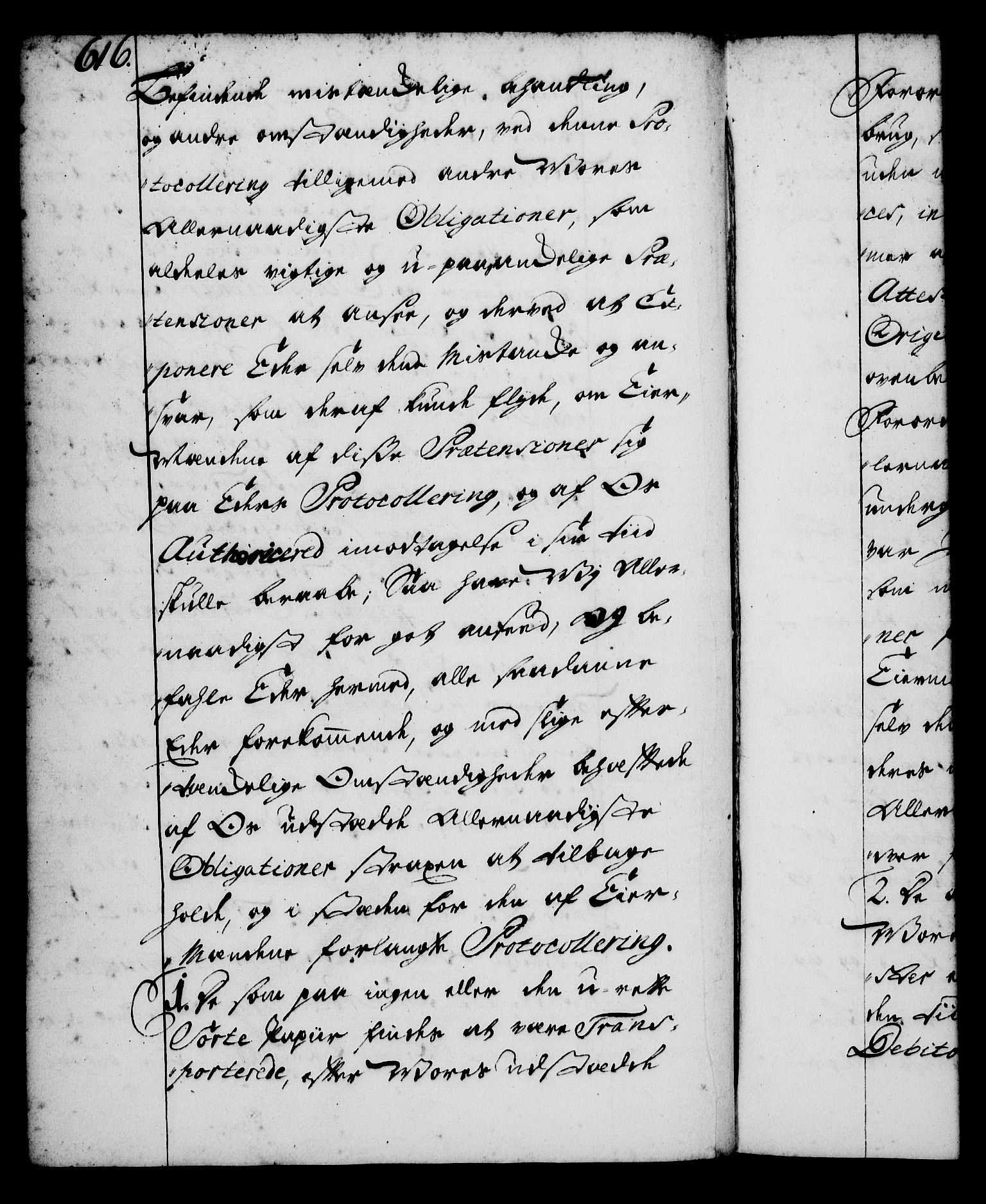 Rentekammeret, Kammerkanselliet, RA/EA-3111/G/Gg/Gga/L0001: Norsk ekspedisjonsprotokoll med register (merket RK 53.1), 1720-1723, p. 616