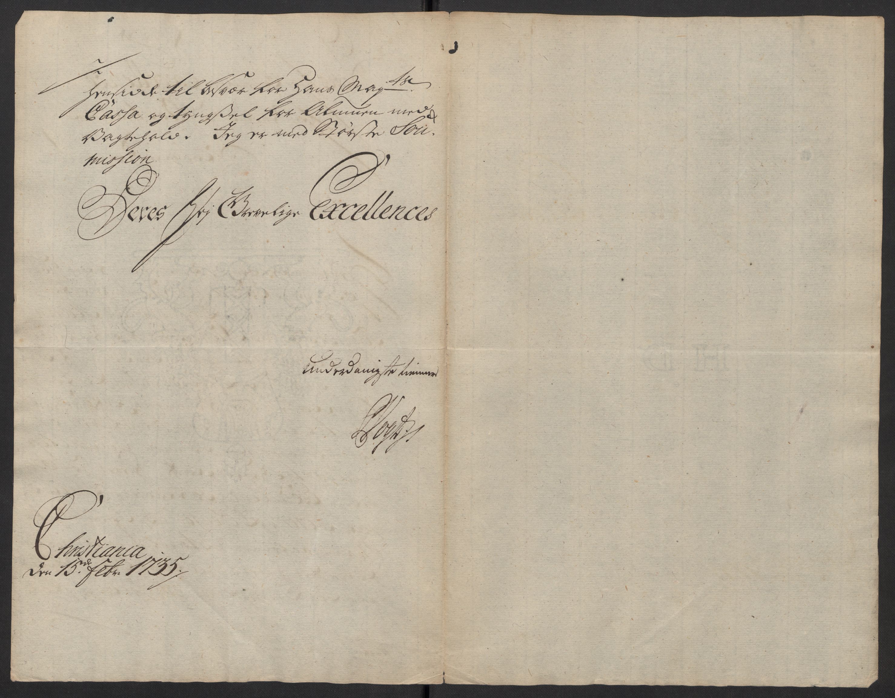 Stattholderembetet 1572-1771, AV/RA-EA-2870/Ef/L0108: Brev fra embetsmenn og andre, 1735-1736, p. 10