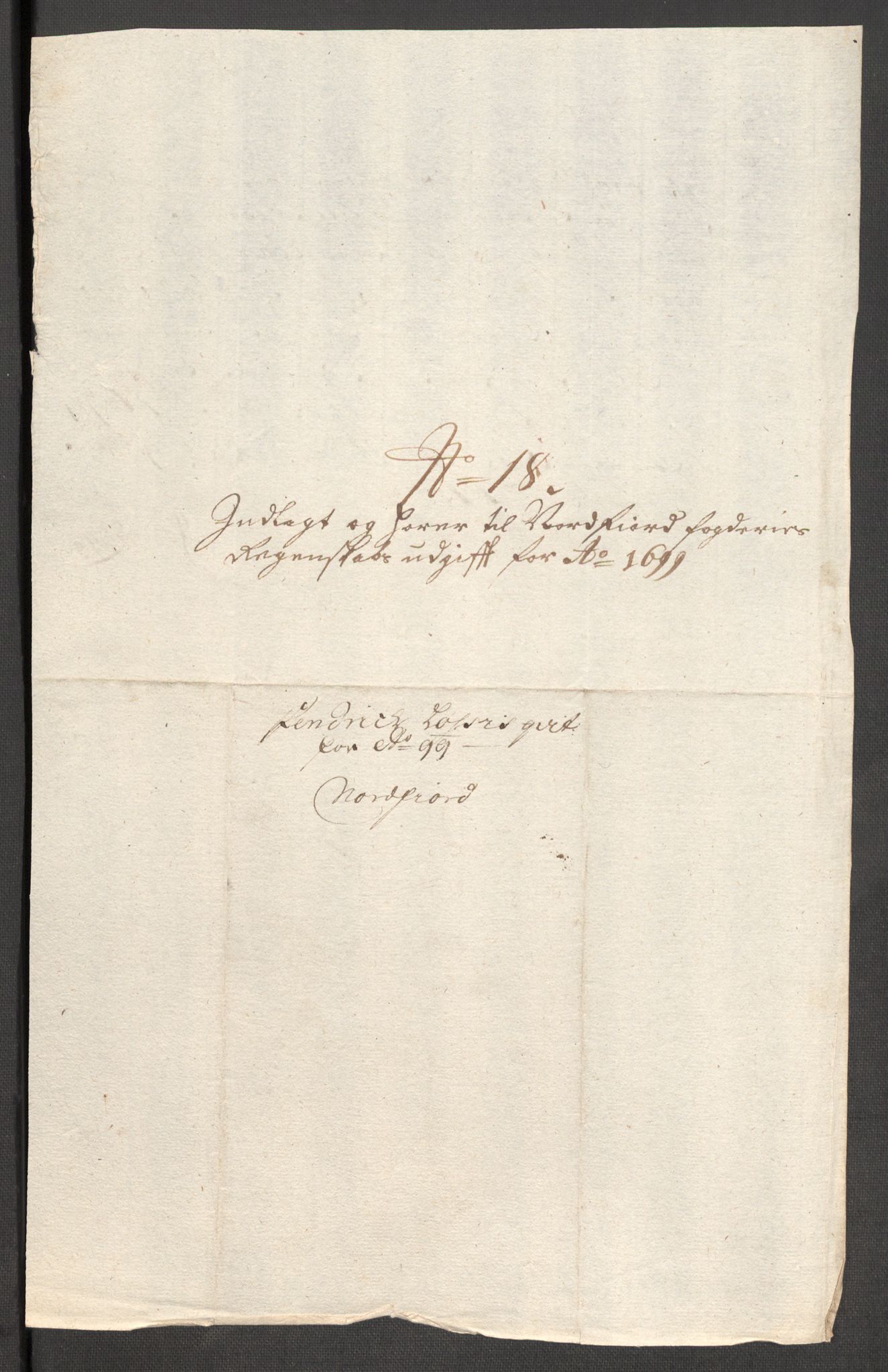 Rentekammeret inntil 1814, Reviderte regnskaper, Fogderegnskap, AV/RA-EA-4092/R53/L3424: Fogderegnskap Sunn- og Nordfjord, 1699, p. 366