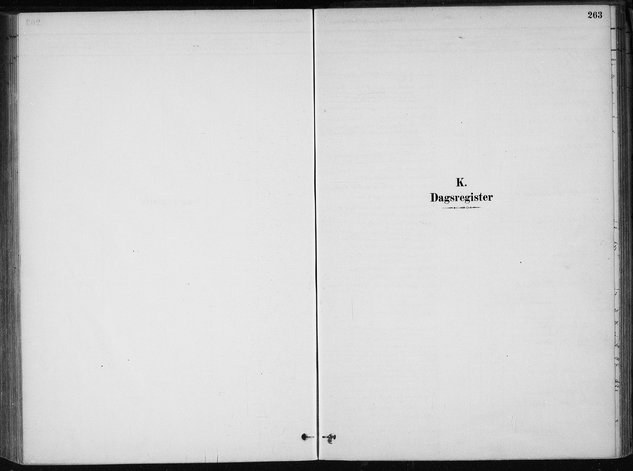 Skånevik sokneprestembete, SAB/A-77801/H/Haa: Parish register (official) no. B 1, 1879-1914, p. 263