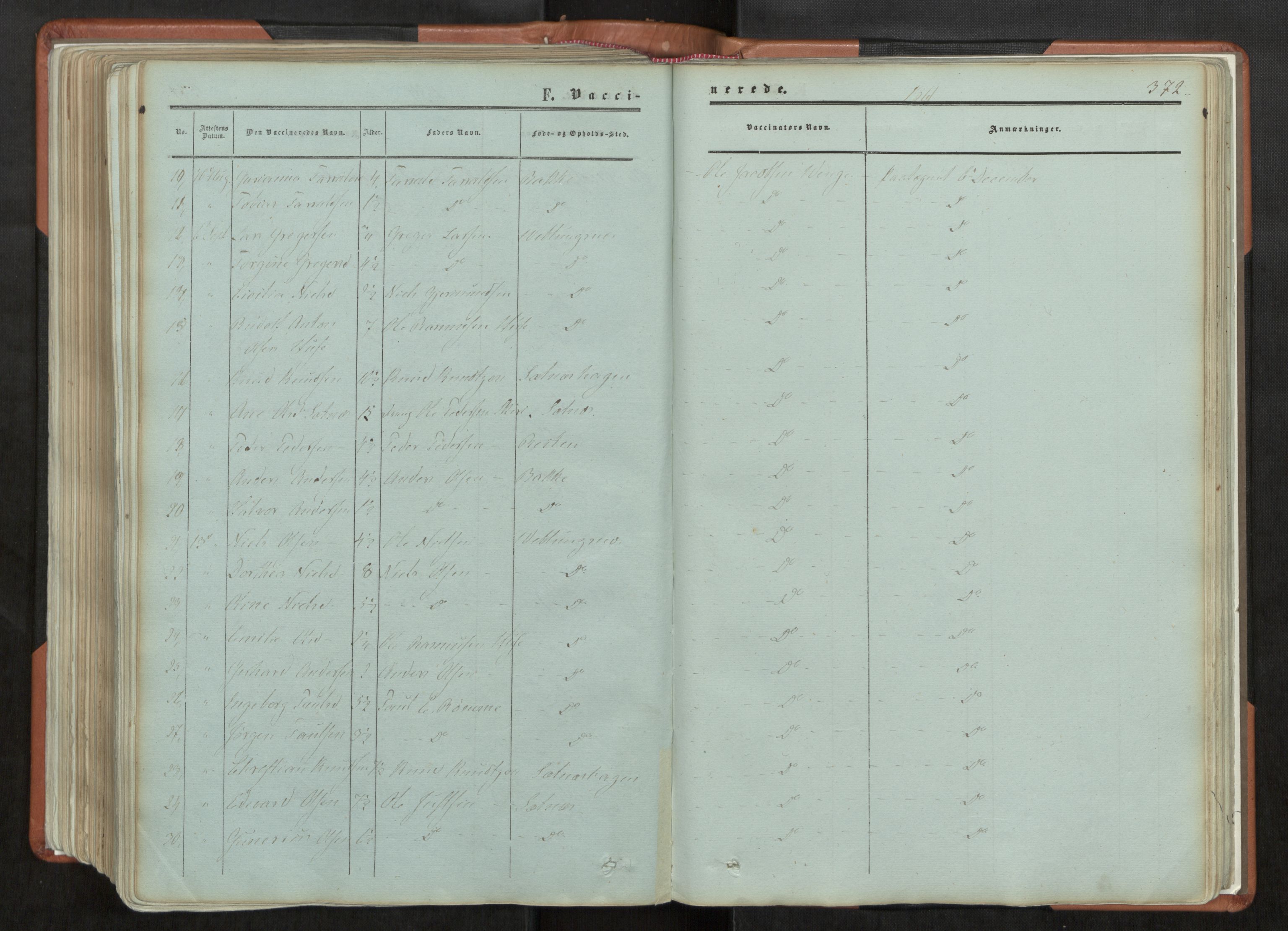 Ministerialprotokoller, klokkerbøker og fødselsregistre - Møre og Romsdal, AV/SAT-A-1454/544/L0572: Parish register (official) no. 544A05, 1854-1886, p. 372