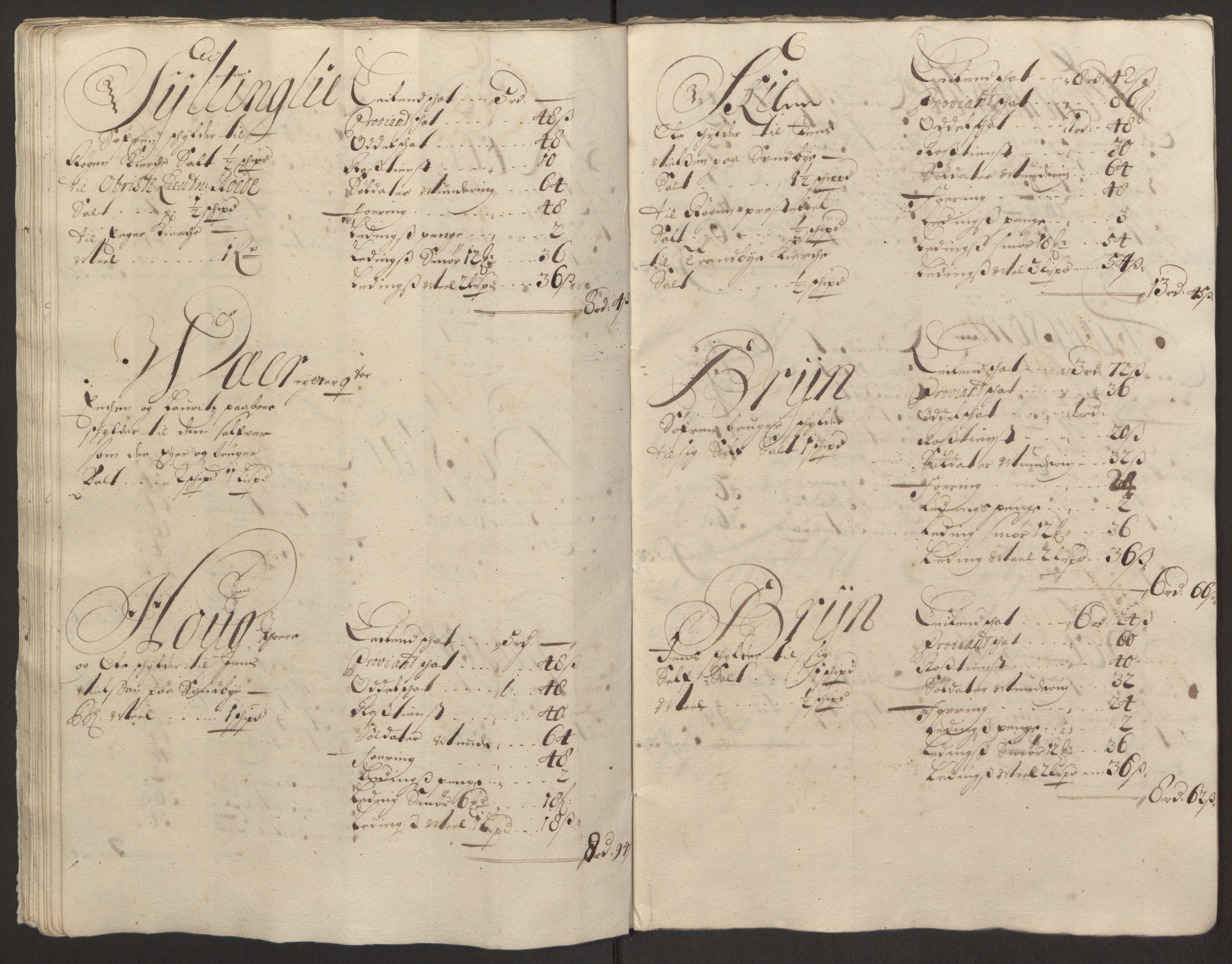 Rentekammeret inntil 1814, Reviderte regnskaper, Fogderegnskap, AV/RA-EA-4092/R30/L1694: Fogderegnskap Hurum, Røyken, Eiker og Lier, 1694-1696, p. 354