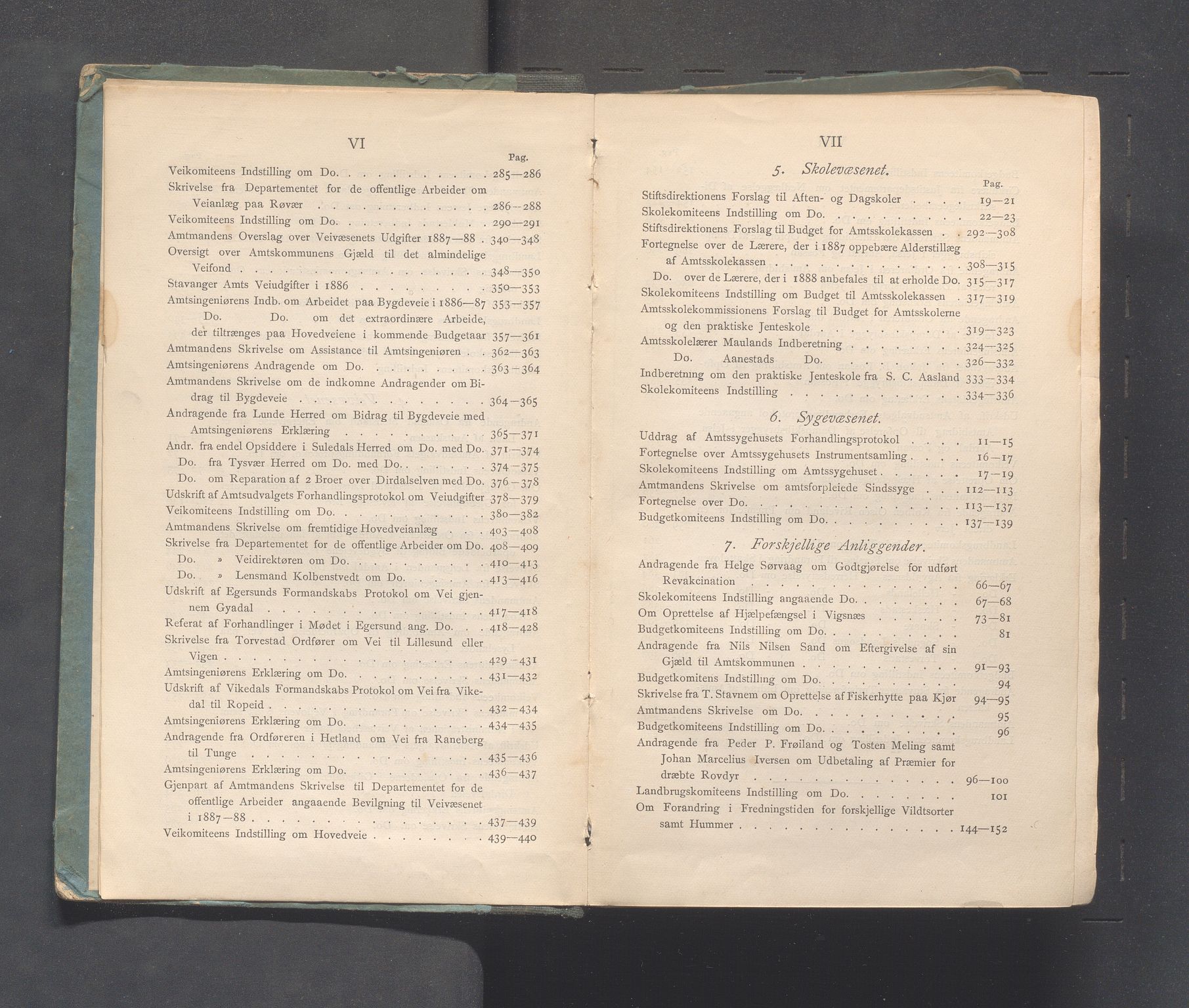 Rogaland fylkeskommune - Fylkesrådmannen , IKAR/A-900/A, 1887, p. 5