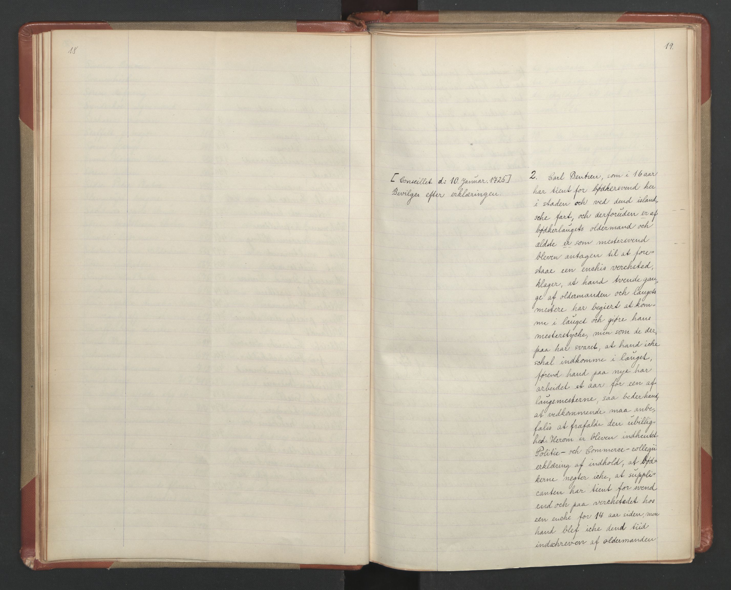 Avskriftsamlingen, AV/RA-EA-4022/F/Fa/L0088: Supplikker, 1725, p. 13