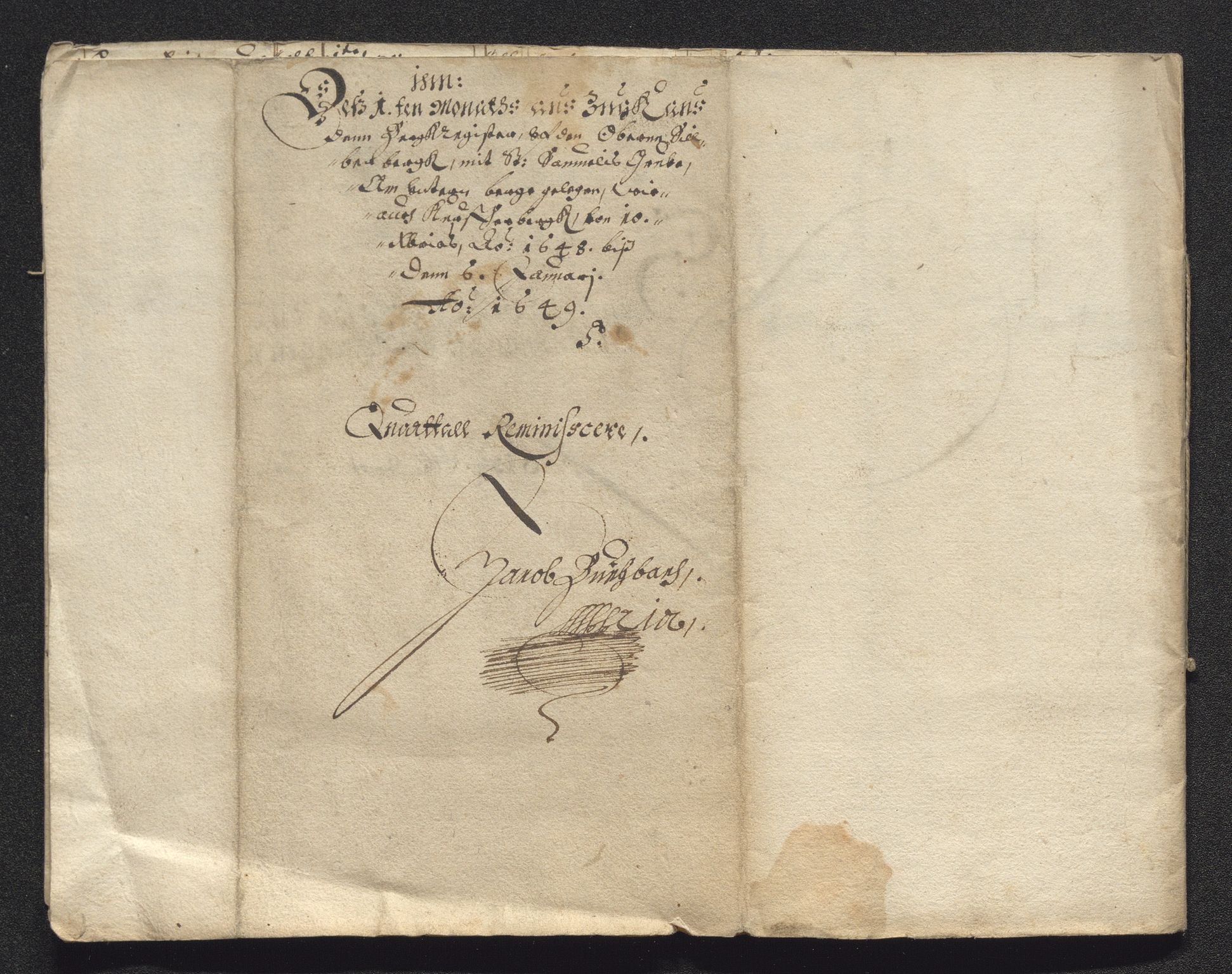 Kongsberg Sølvverk 1623-1816, SAKO/EA-3135/001/D/Dc/Dcd/L0023: Utgiftsregnskap for gruver m.m., 1649, p. 48