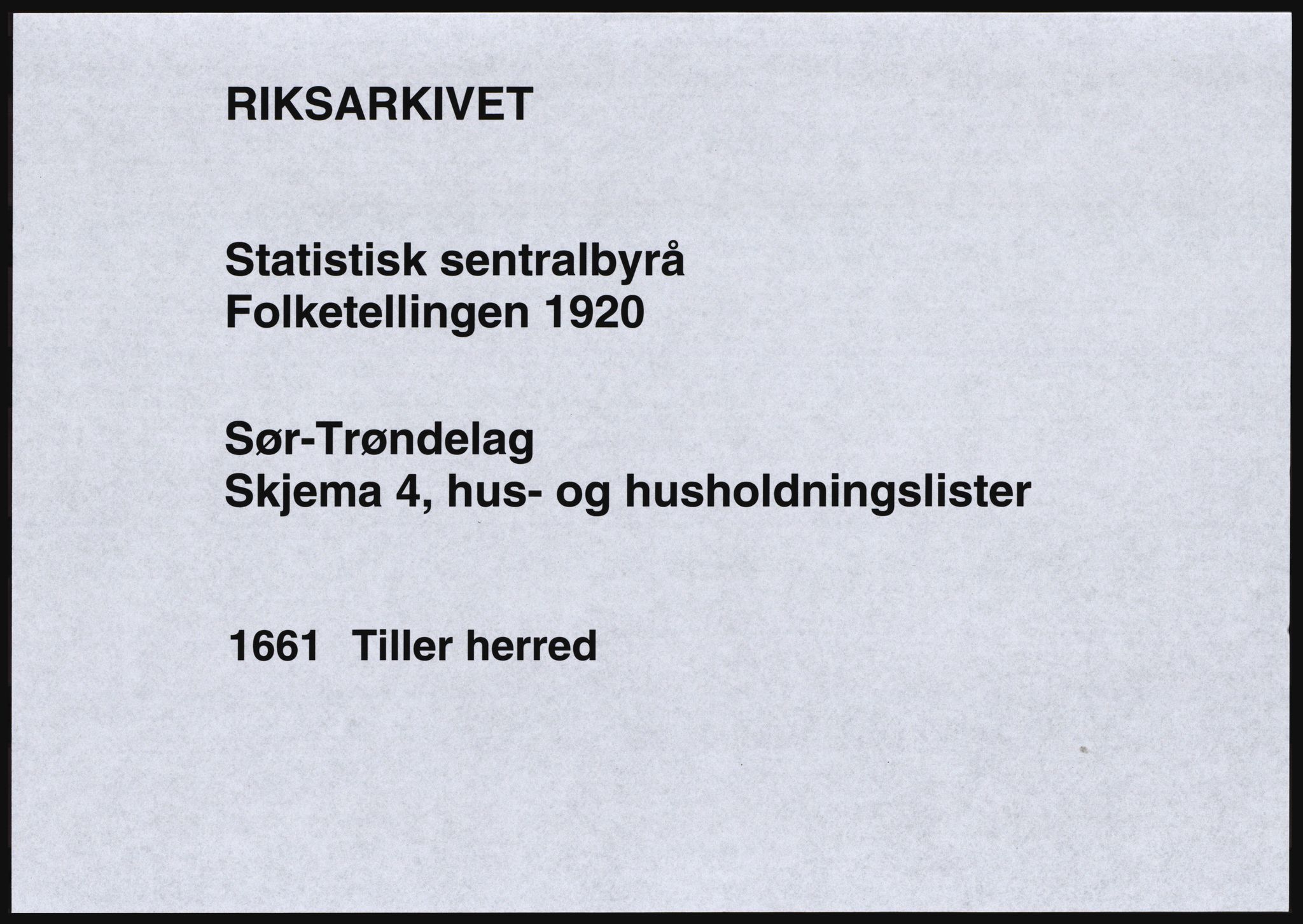 SAT, 1920 census for Tiller, 1920, p. 15