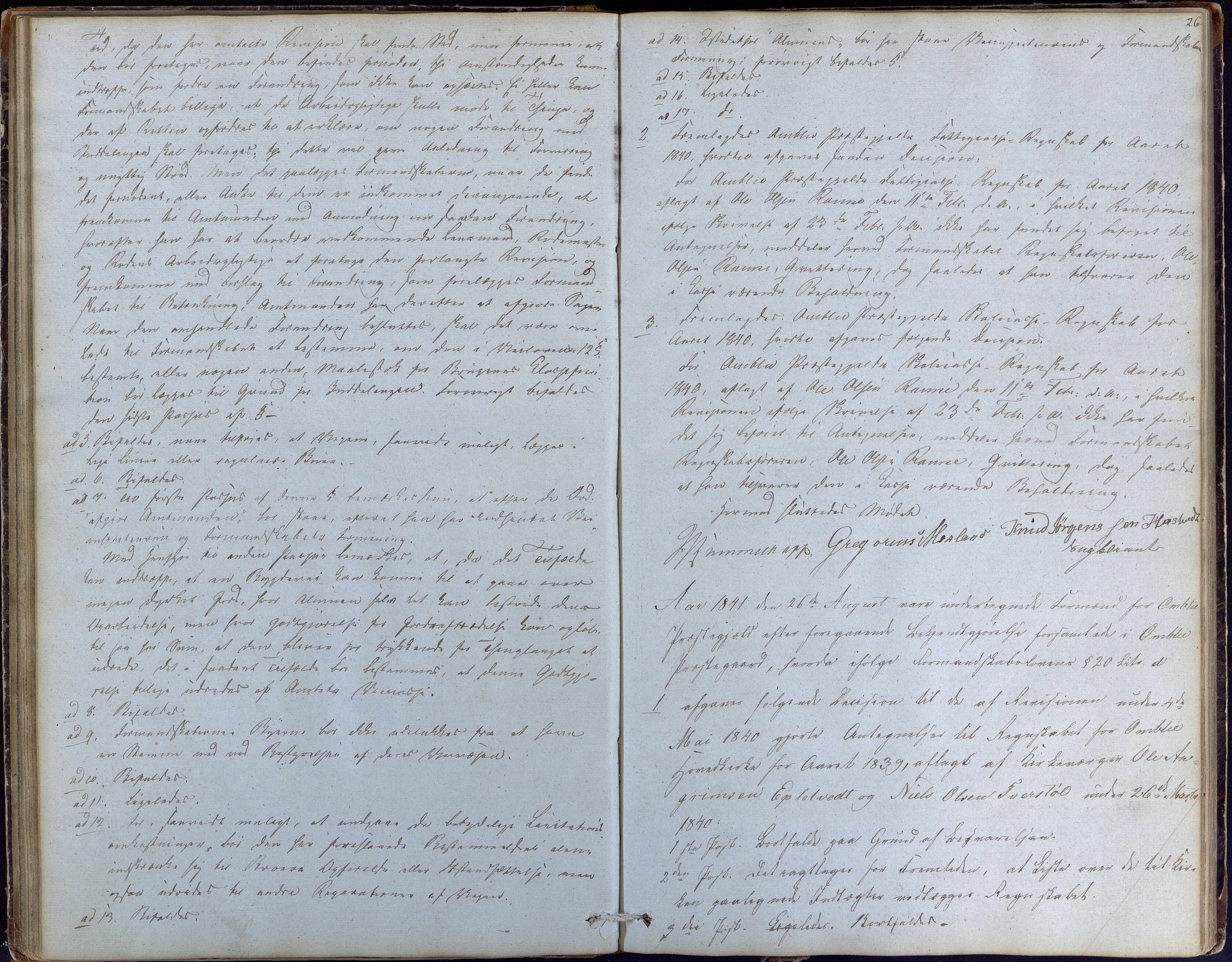 Åmli kommune før 1985, AAKS/KA0929-PK/01/01a/L0001: Møtebok, 1837-1854, p. 26
