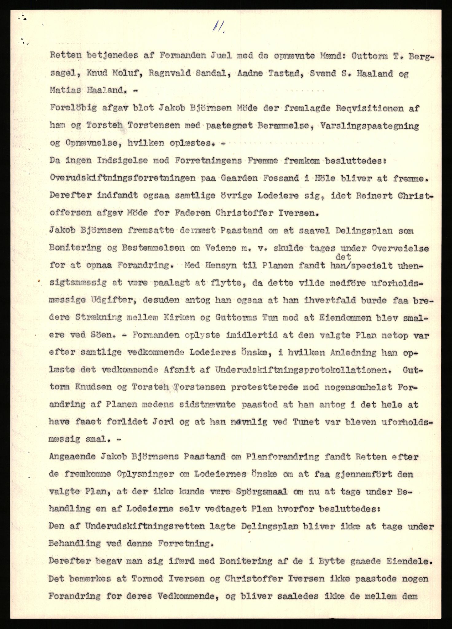Statsarkivet i Stavanger, AV/SAST-A-101971/03/Y/Yj/L0022: Avskrifter sortert etter gårdsnavn: Foss - Frøiland i Hetland, 1750-1930, p. 167
