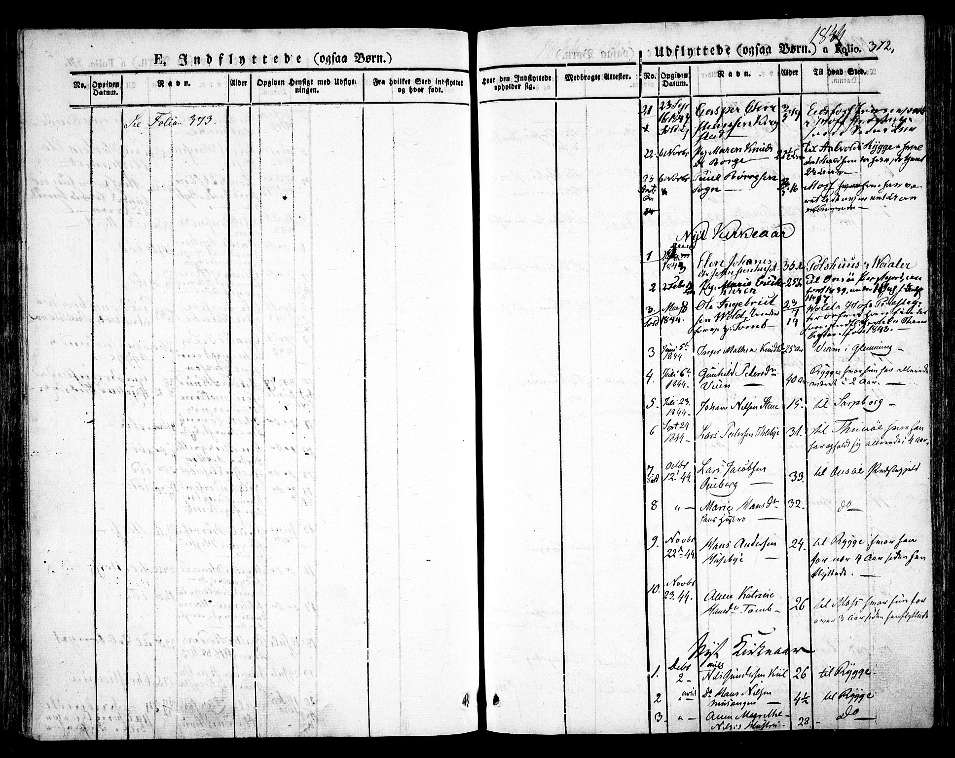 Råde prestekontor kirkebøker, AV/SAO-A-2009/F/Fa/L0005: Parish register (official) no. 5, 1830-1853, p. 372