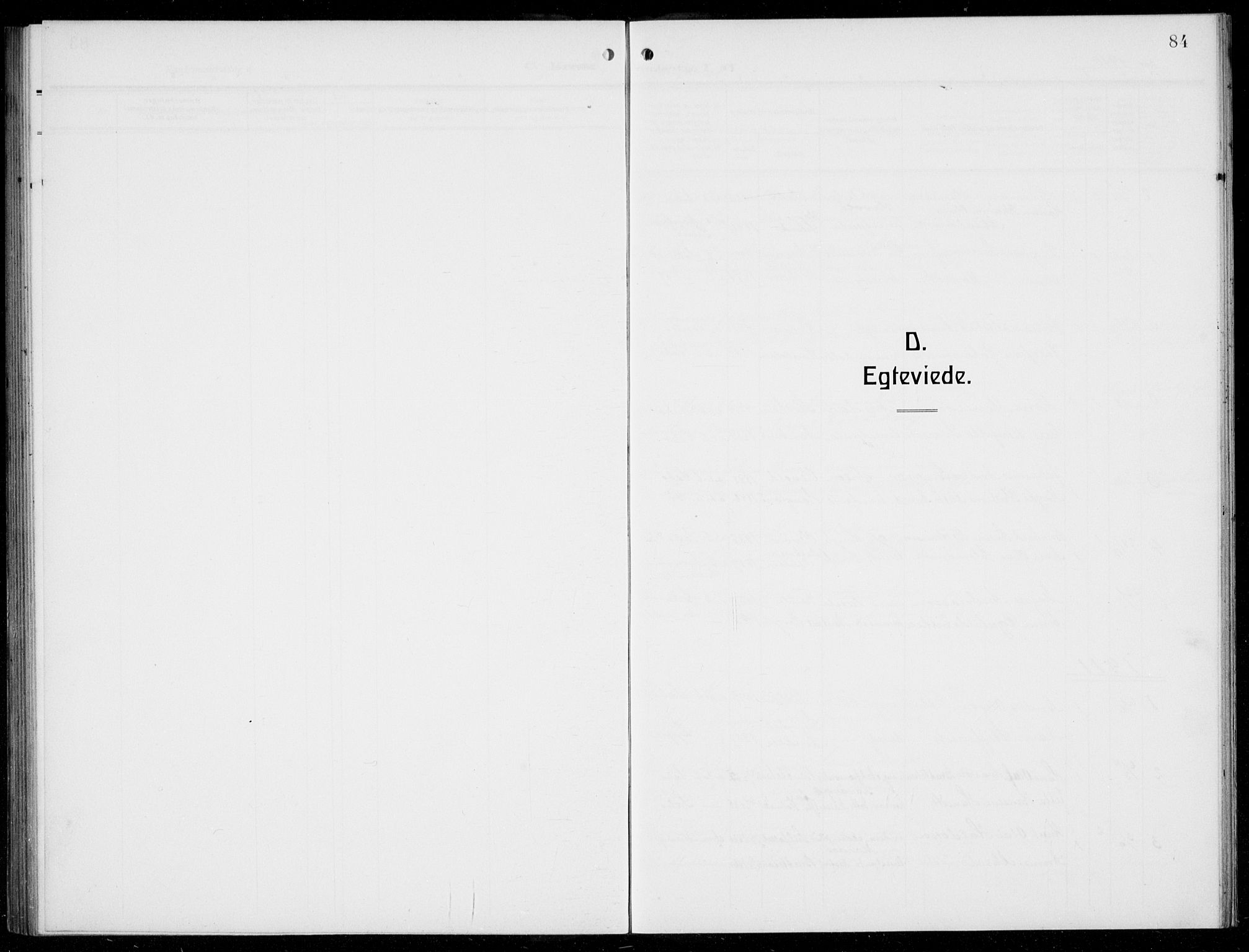 Manger sokneprestembete, SAB/A-76801/H/Hab: Parish register (copy) no. D  4, 1910-1935, p. 83