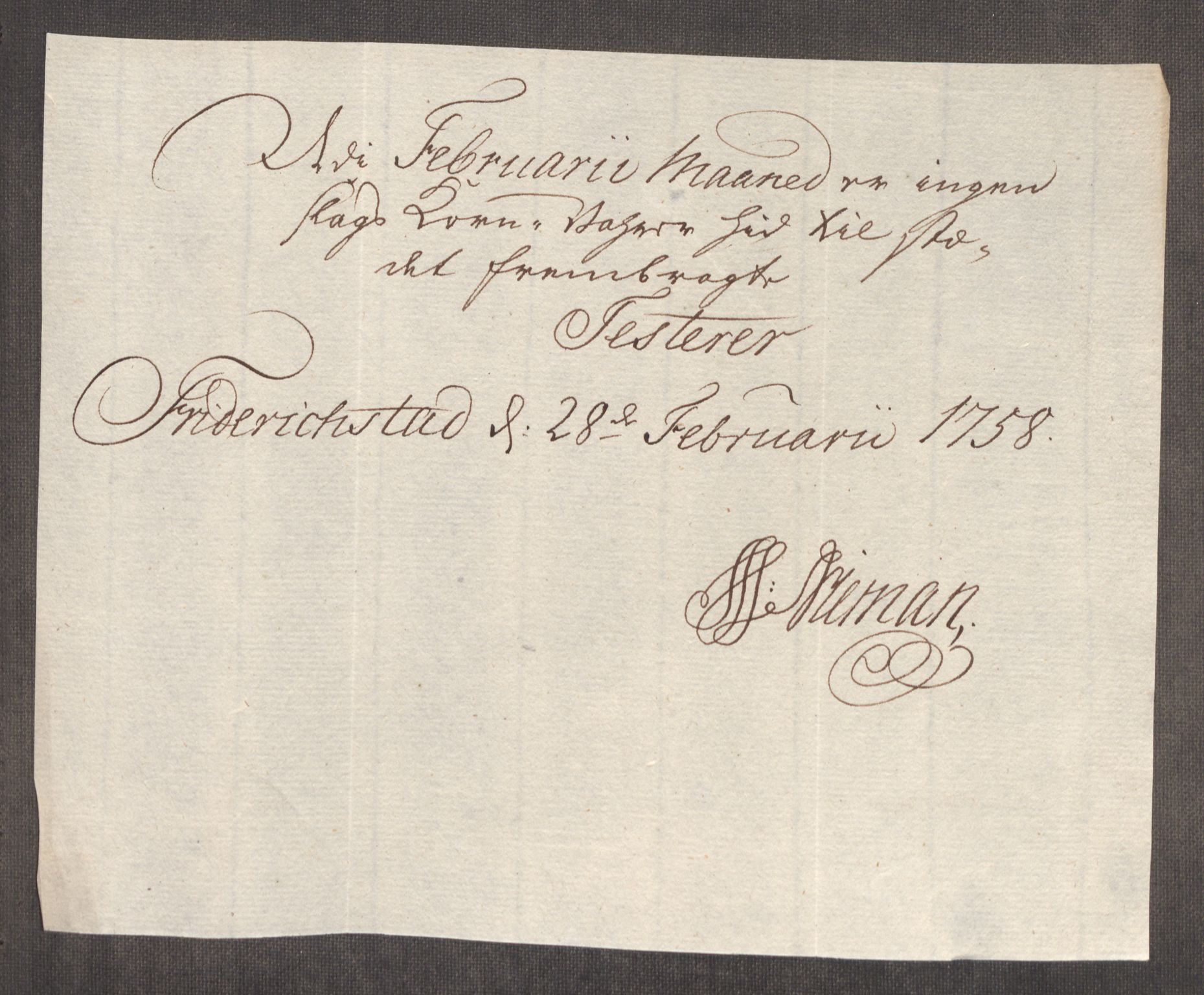 Rentekammeret inntil 1814, Realistisk ordnet avdeling, AV/RA-EA-4070/Oe/L0006: [Ø1]: Priskuranter, 1758-1760, p. 40