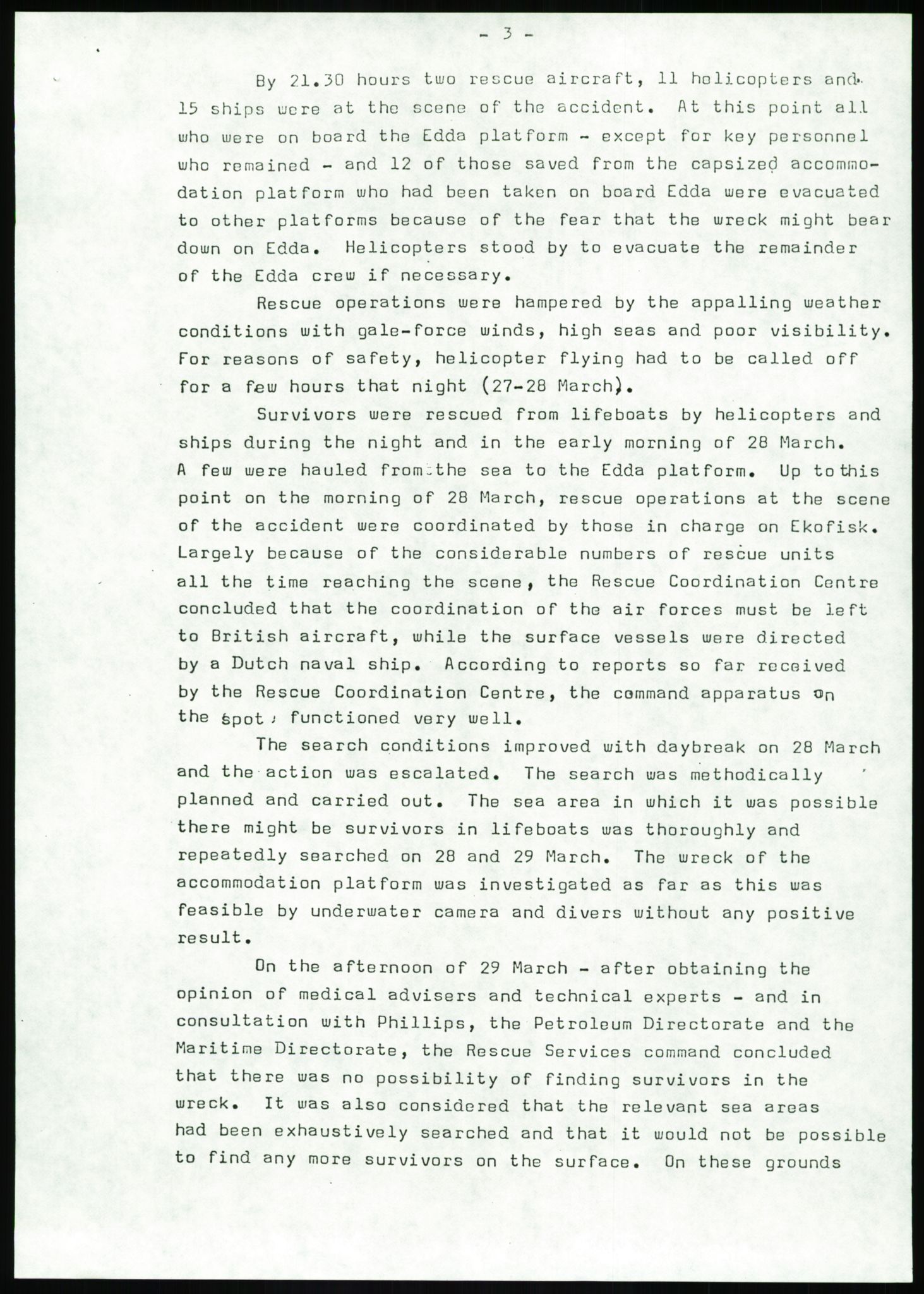 Justisdepartementet, Granskningskommisjonen ved Alexander Kielland-ulykken 27.3.1980, RA/S-1165/D/L0017: P Hjelpefartøy (Doku.liste + P1-P6 av 6)/Q Hovedredningssentralen (Q0-Q27 av 27), 1980-1981, p. 361