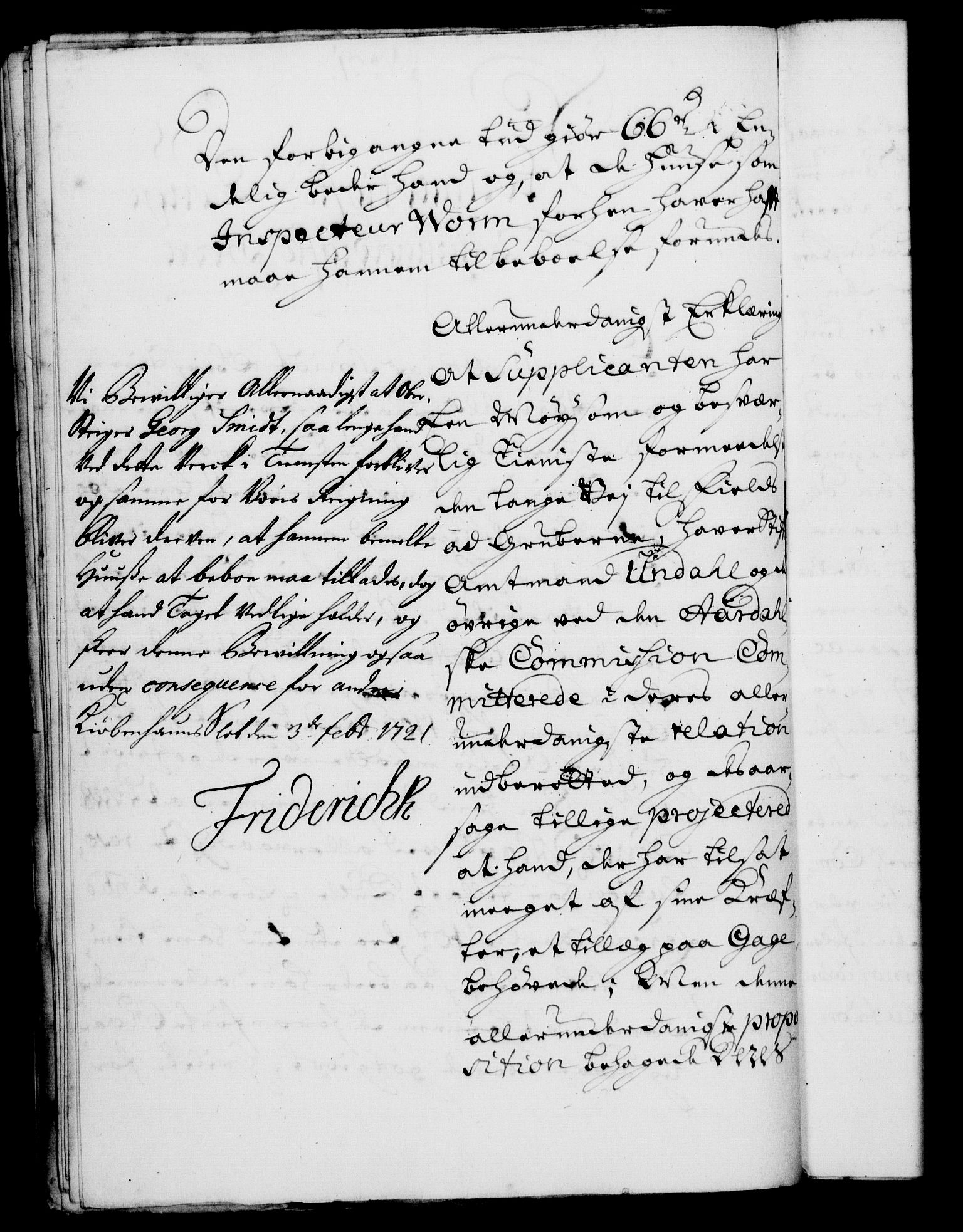 Rentekammeret, Kammerkanselliet, RA/EA-3111/G/Gf/Gfa/L0004: Norsk relasjons- og resolusjonsprotokoll (merket RK 52.4), 1721, p. 184