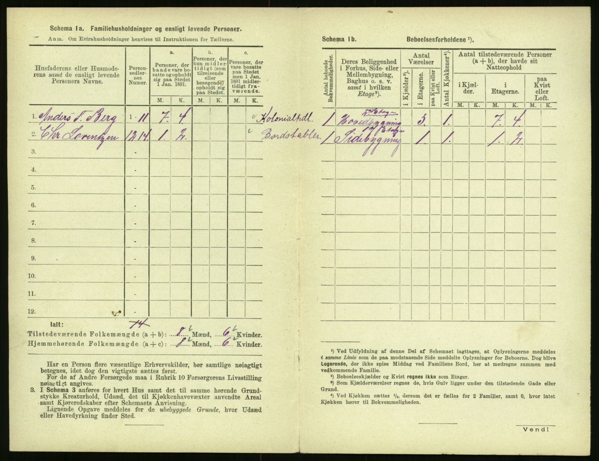 RA, 1891 census for 0602 Drammen, 1891, p. 3348