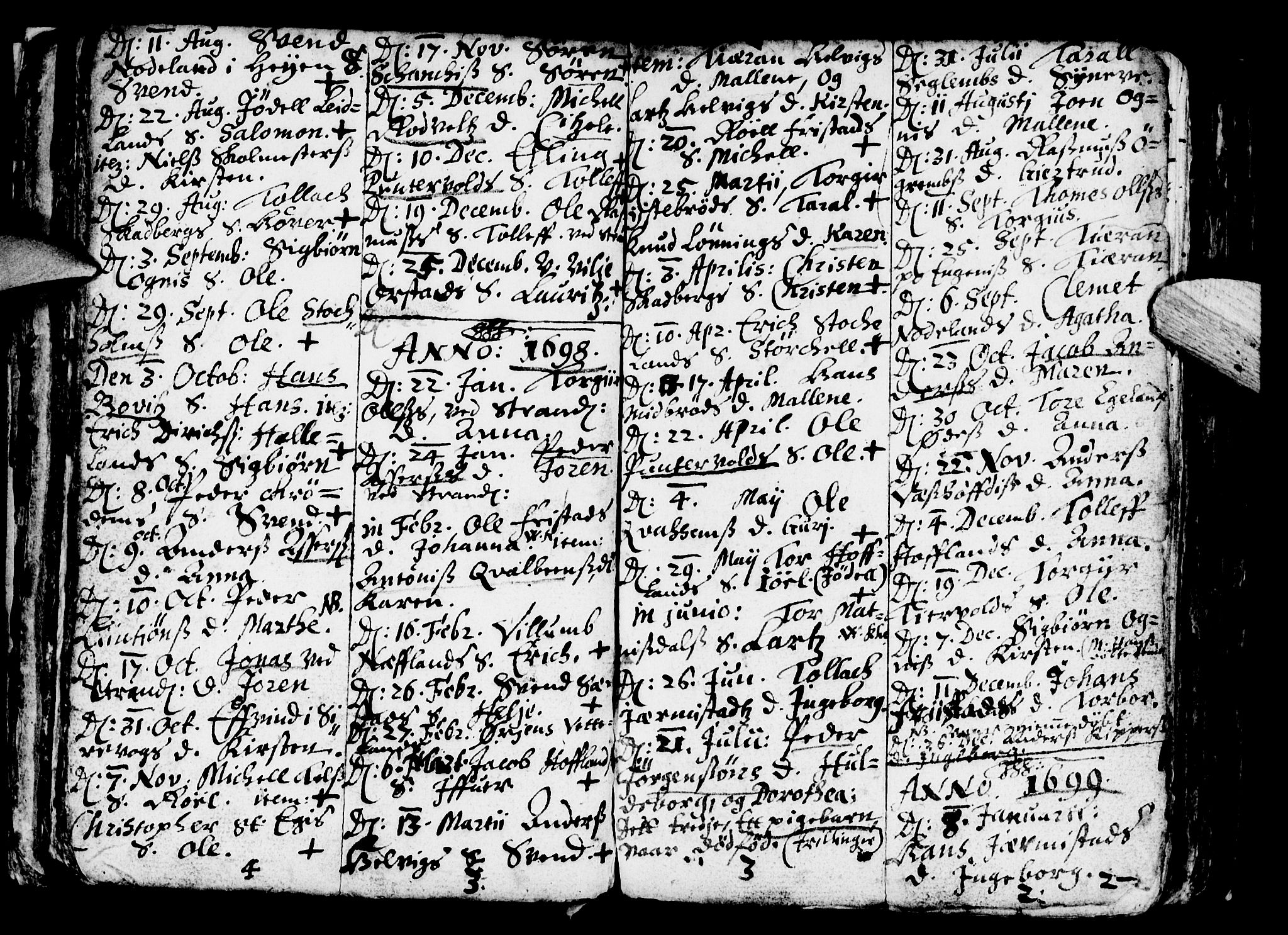 Eigersund sokneprestkontor, AV/SAST-A-101807/001/30/30BA/L0001: Parish register (official) no. A 1, 1664-1717