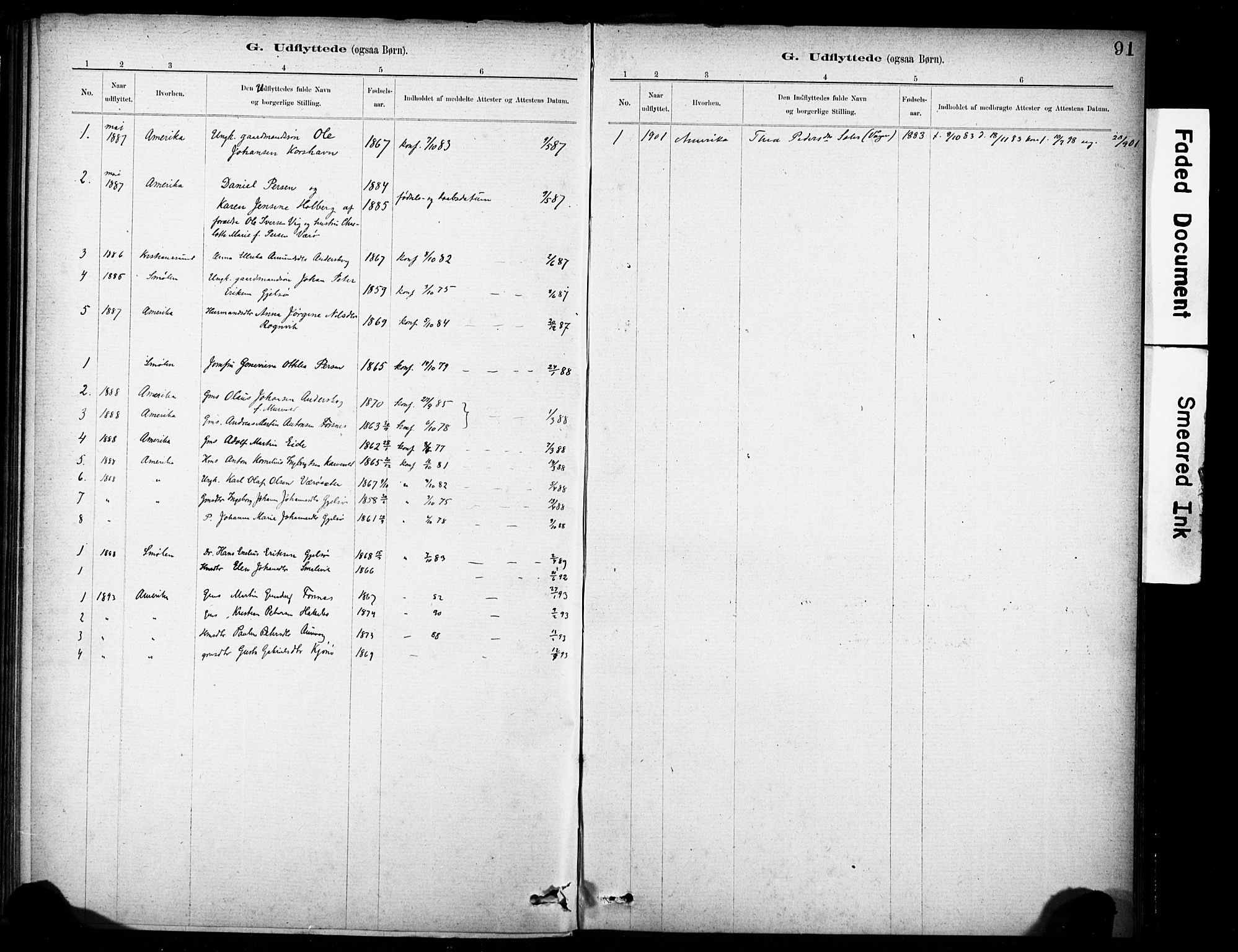 Ministerialprotokoller, klokkerbøker og fødselsregistre - Sør-Trøndelag, SAT/A-1456/635/L0551: Parish register (official) no. 635A01, 1882-1899, p. 91