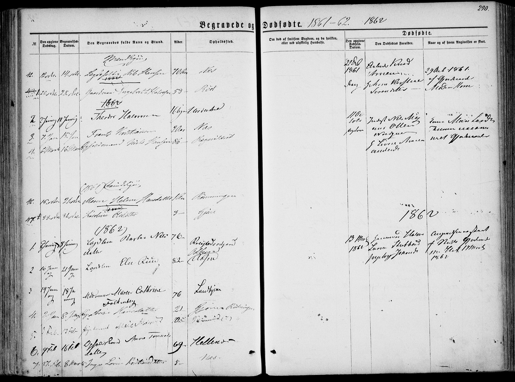 Hedrum kirkebøker, AV/SAKO-A-344/F/Fa/L0007: Parish register (official) no. I 7, 1857-1868, p. 290