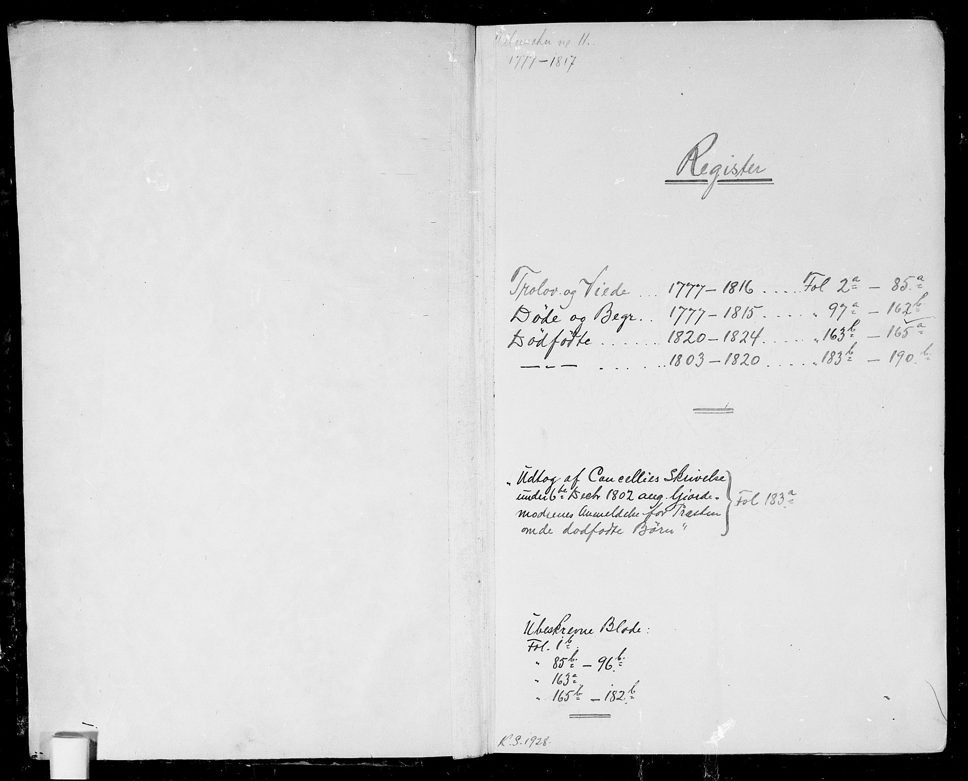 Ullensaker prestekontor Kirkebøker, AV/SAO-A-10236a/F/Fa/L0011: Parish register (official) no. I 11, 1777-1816